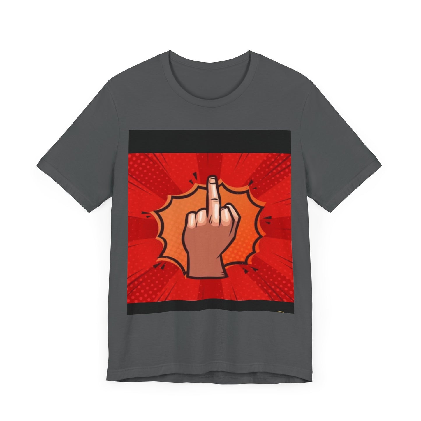 Crude Fuck You Jersey Short Sleeve Tshirt
