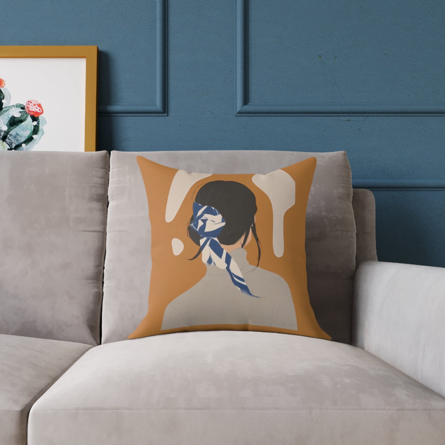 Angeline Poly Canvas Pillow