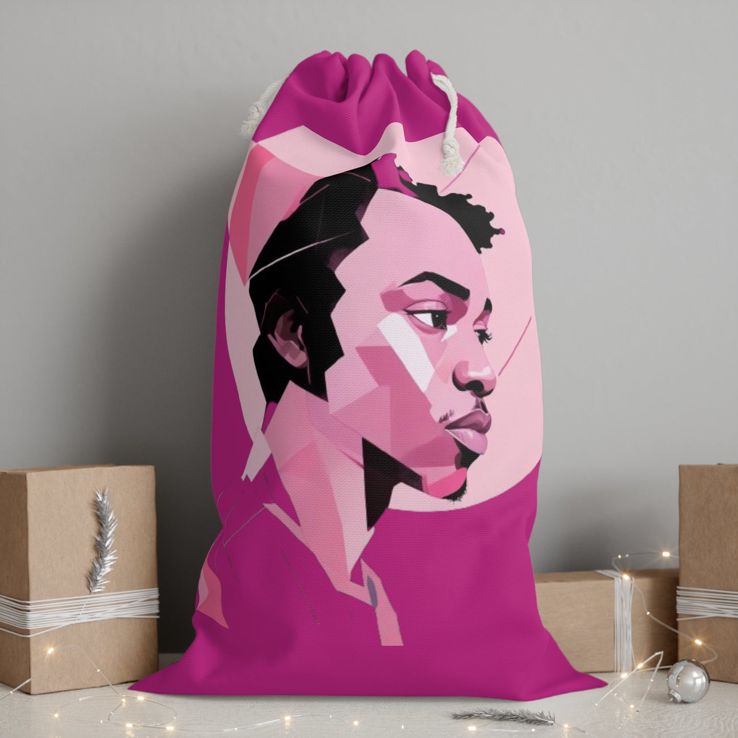 Abstract Face Style Sack