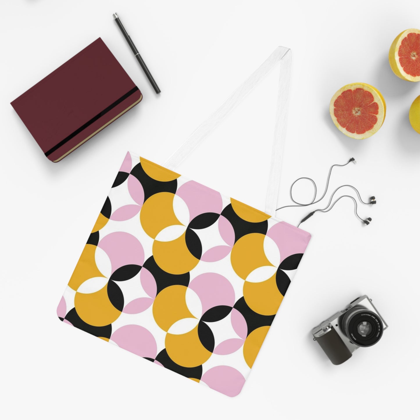 Pattern Shoulder Tote Bag (AOP)