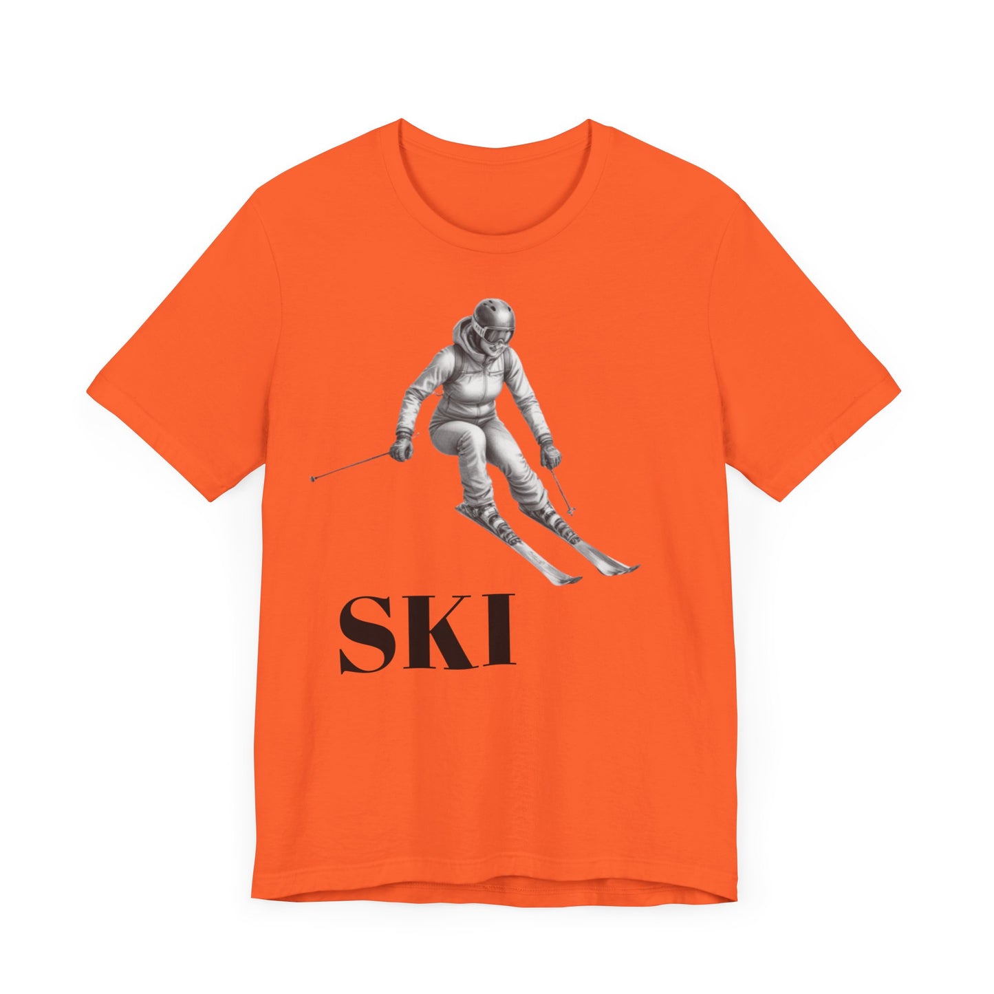 Skiing Jersey Short Sleeve Tee