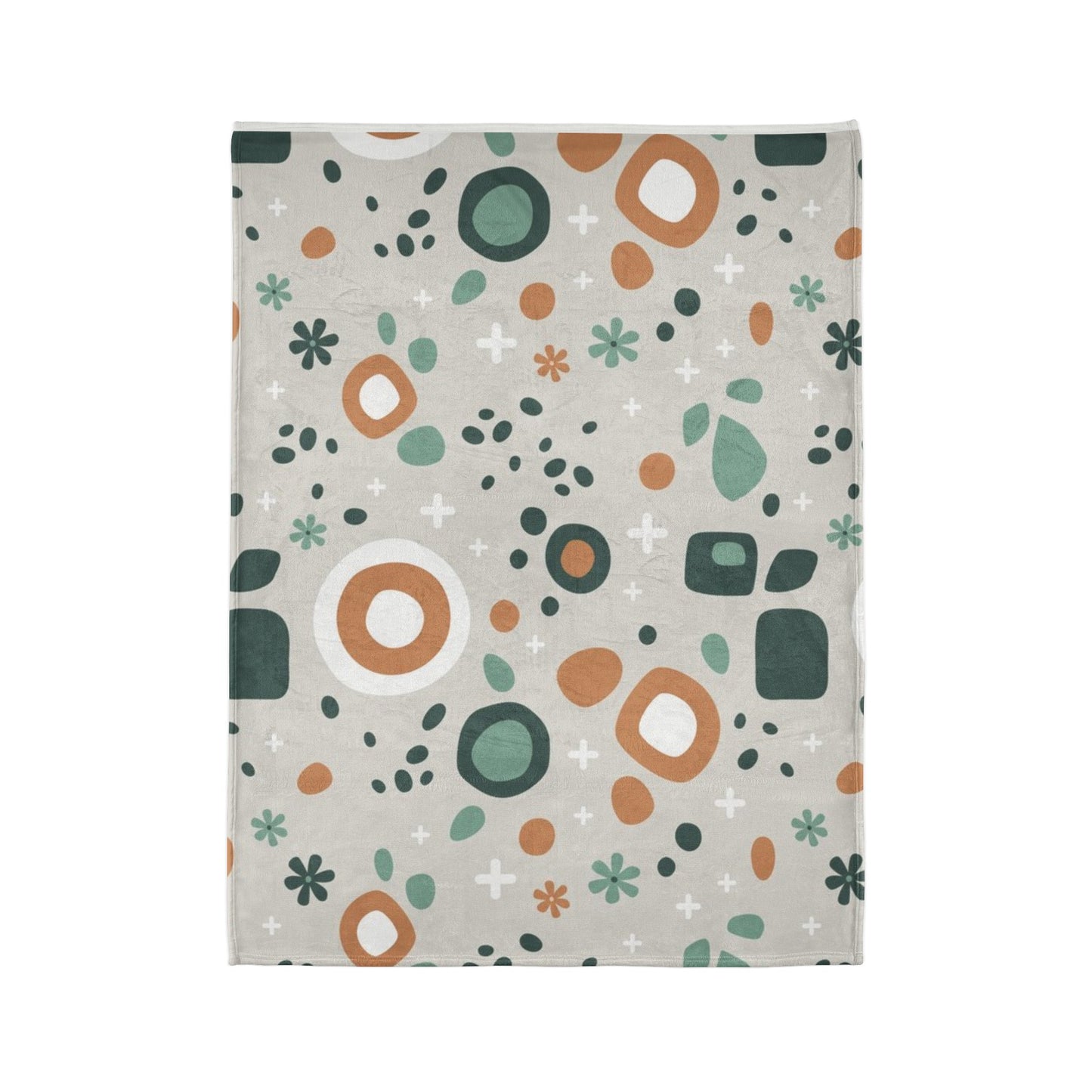 60s patterns Soft Polyester Blanket
