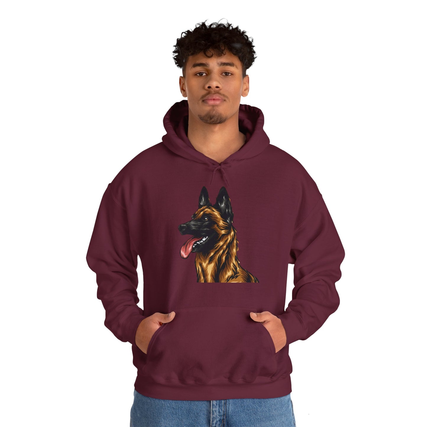 Alsatian German Shephard Dog Lover prin T Unisex Heavy Blend™ Hooded Sweatshirt pet lover g ift’ Dog hoodie, pet Hooded sweatshirt, unise x , Gender neutral.