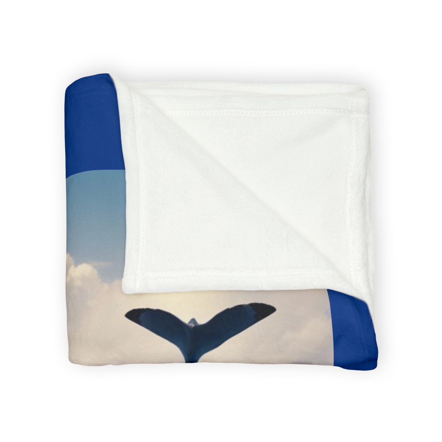 Whales Soft Polyester Blanket