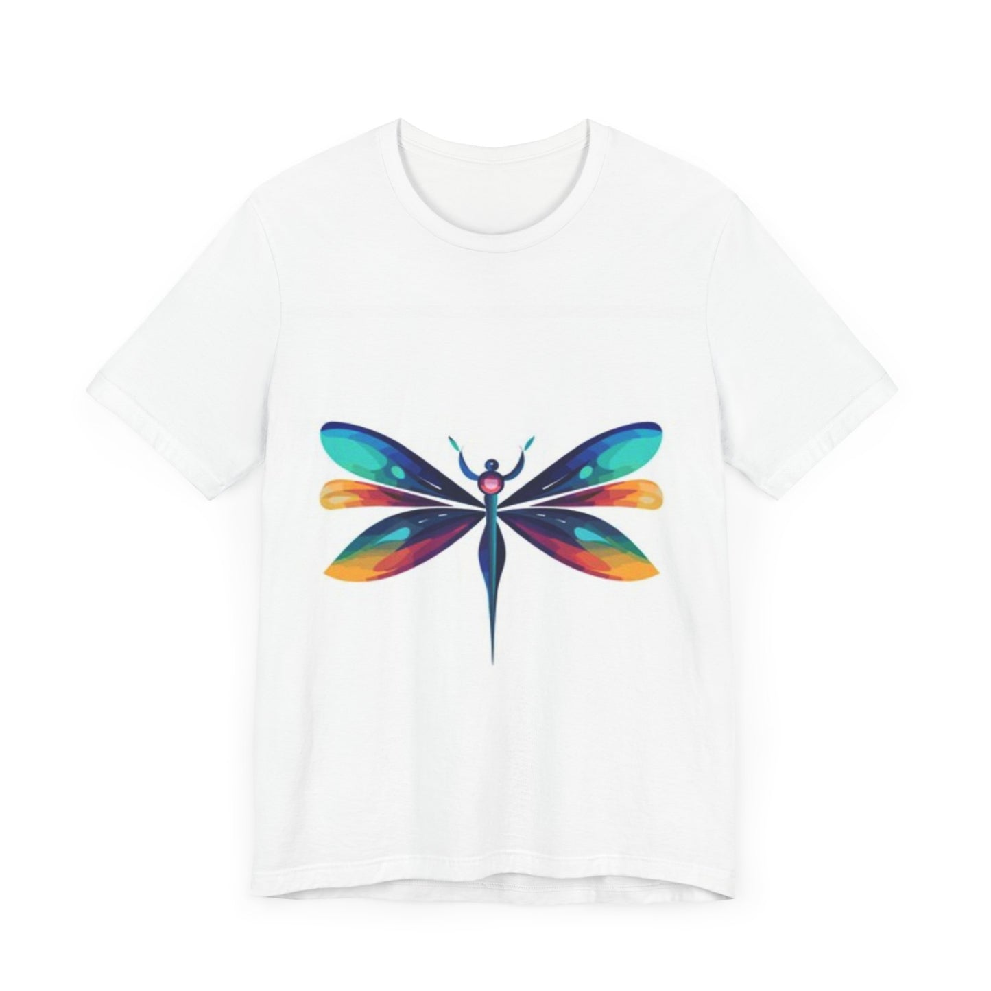 Dragon fly Quote Jersey Short Sleeve Tshirt