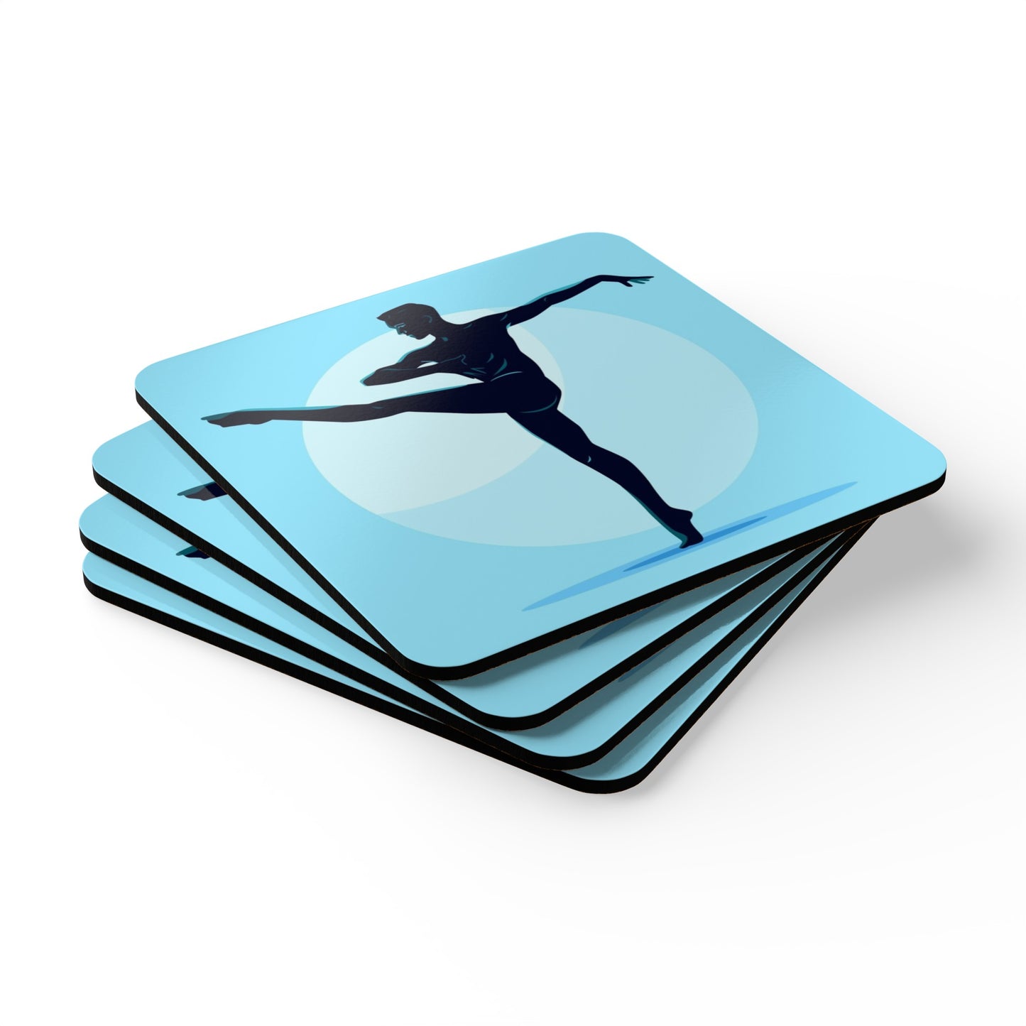 Ballet Corkwood Coaster Set