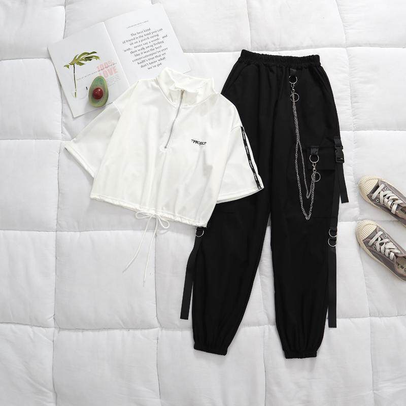 Two-piece trousers women's suit