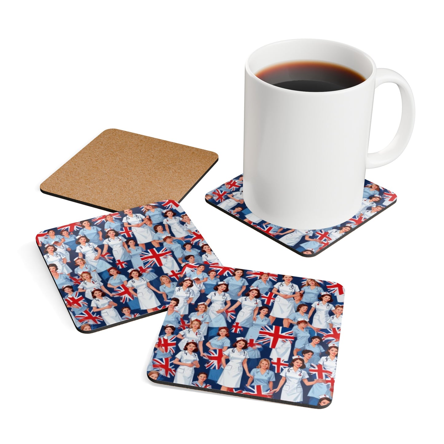 Nurse Corkwood Coaster Set
