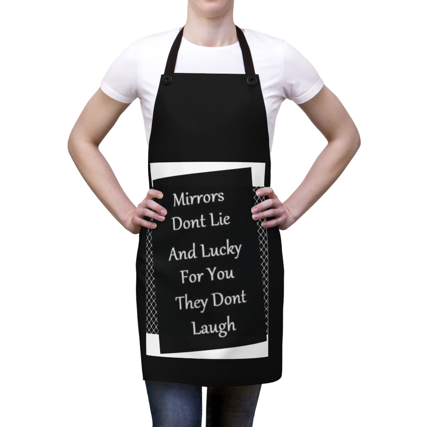 Funny Slogan Quote Apron (AOP)