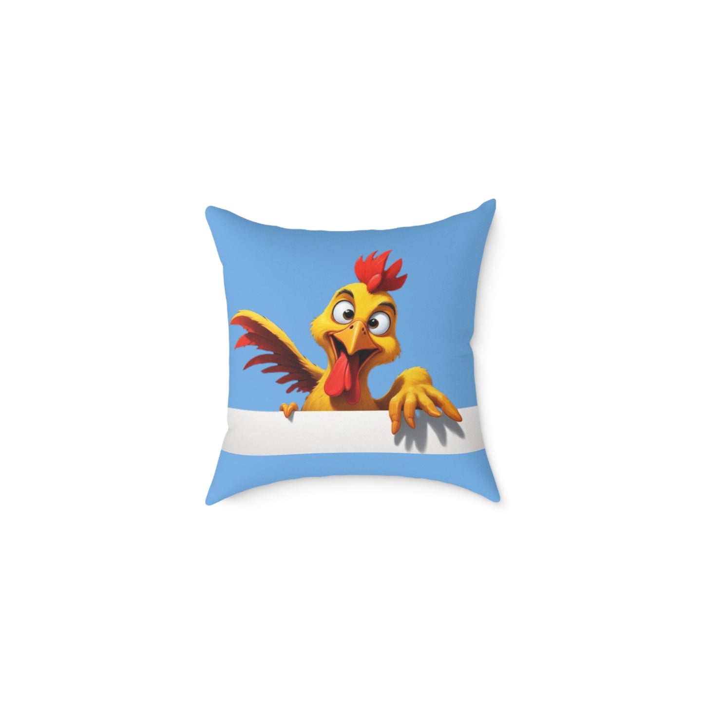 Squark Square Poly Canvas Pillow