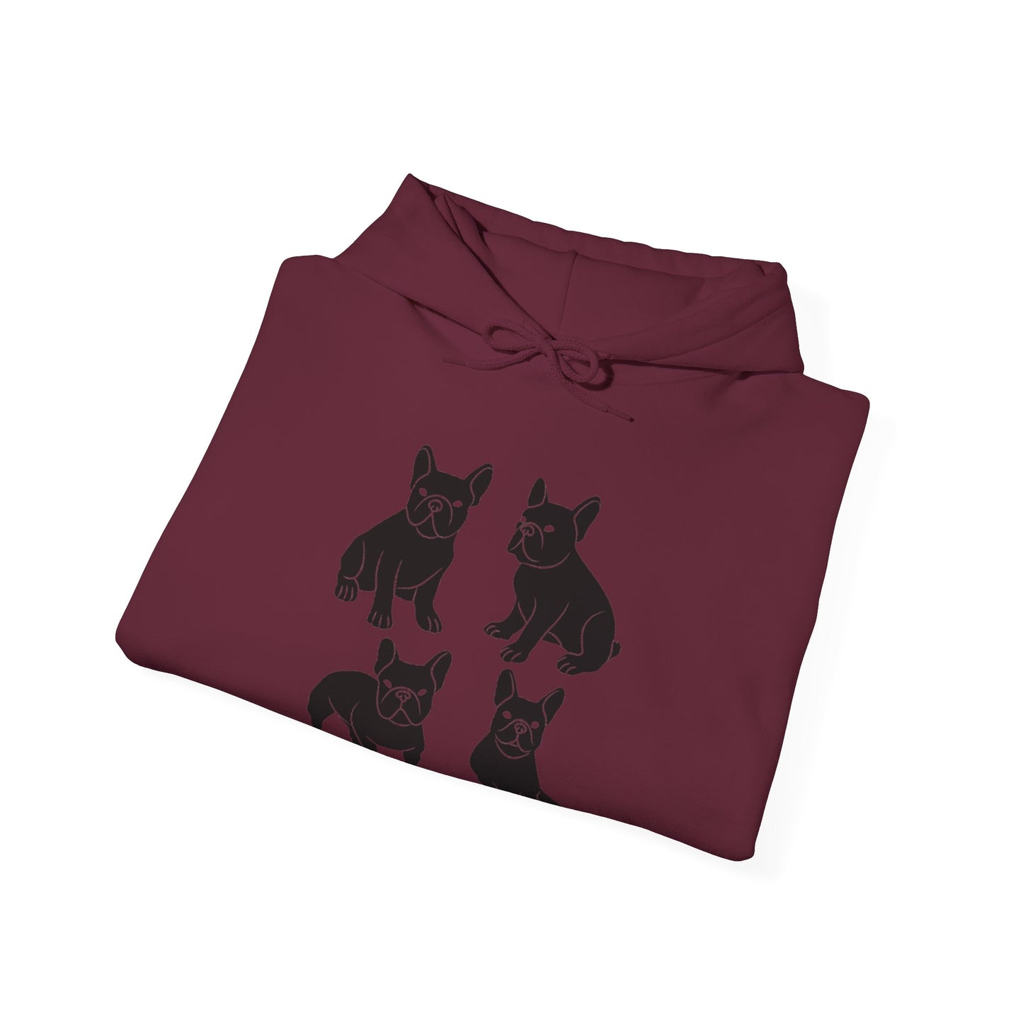 French Bulldog ,Pet Lover Prin T Unisex Heavy Blend™ Hooded Sweatshirt Dog Lover, bulldog G ift, Prin T Hoodie, Animal Lover, Frenchie Hoodie.
