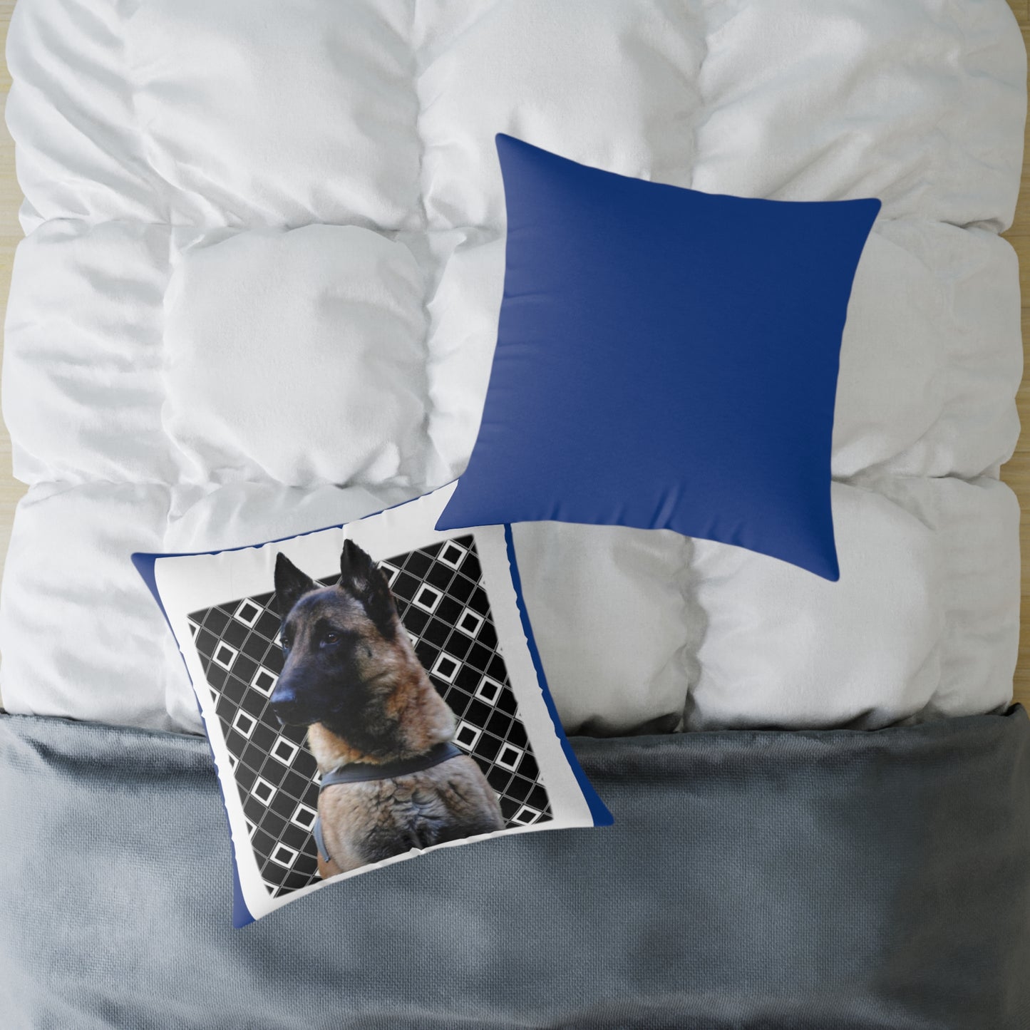 Square Poly Canvas Pillow