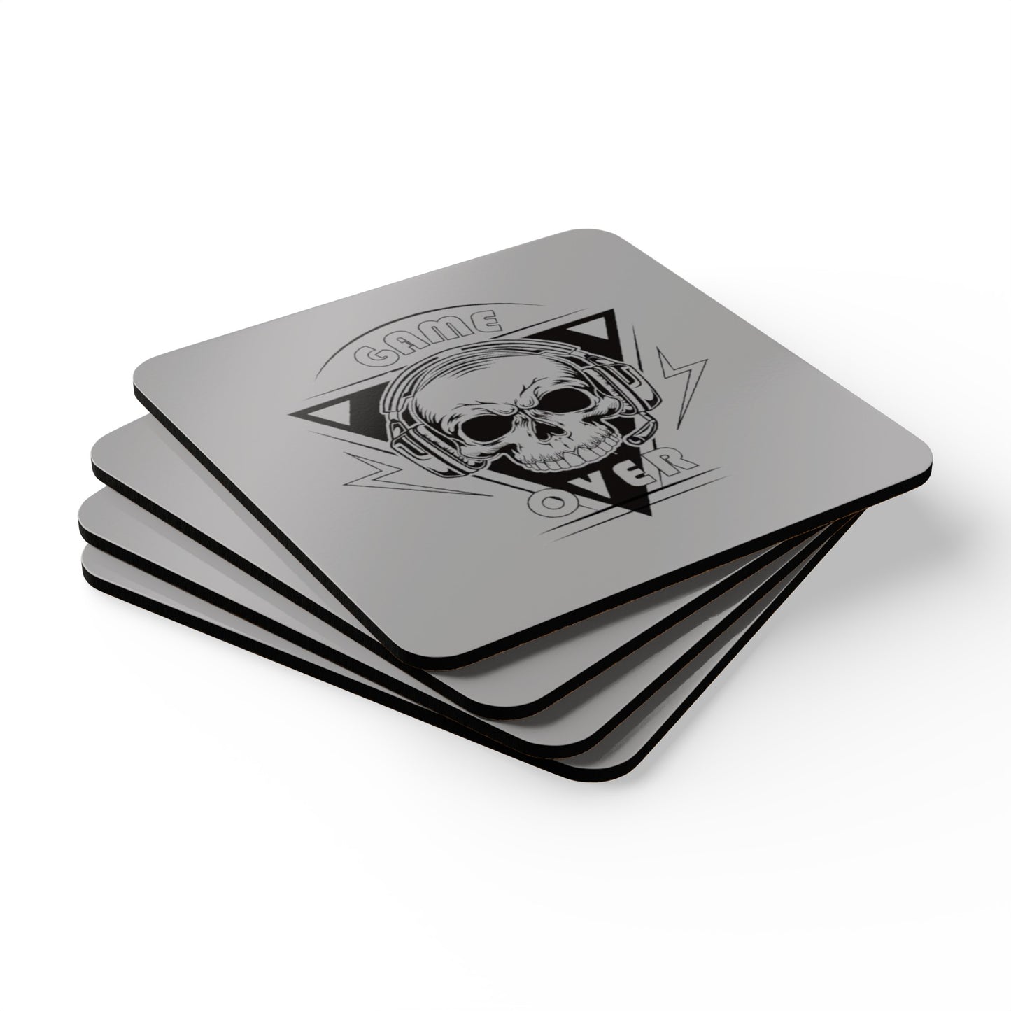 Gaming Corkwood Coaster Set
