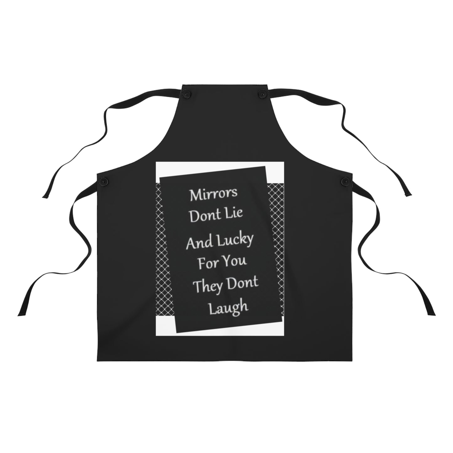Funny Slogan Quote Apron (AOP)