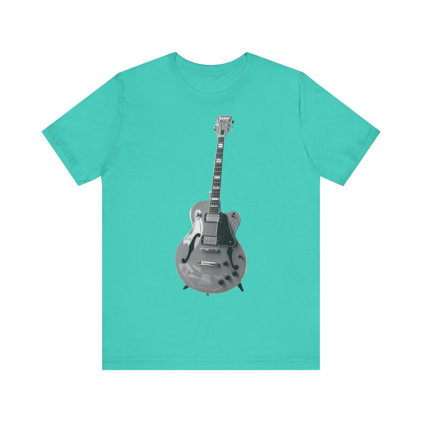 Electric Guitar Unisex Short Sleeve Tee teen tshirt womens holiday top summer clothes womens Beach top gift womens tee mum birthday gifts