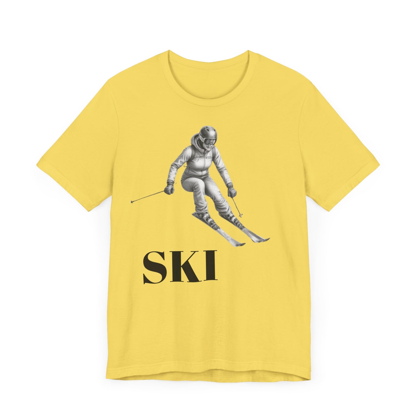Skiing Jersey Short Sleeve Tee