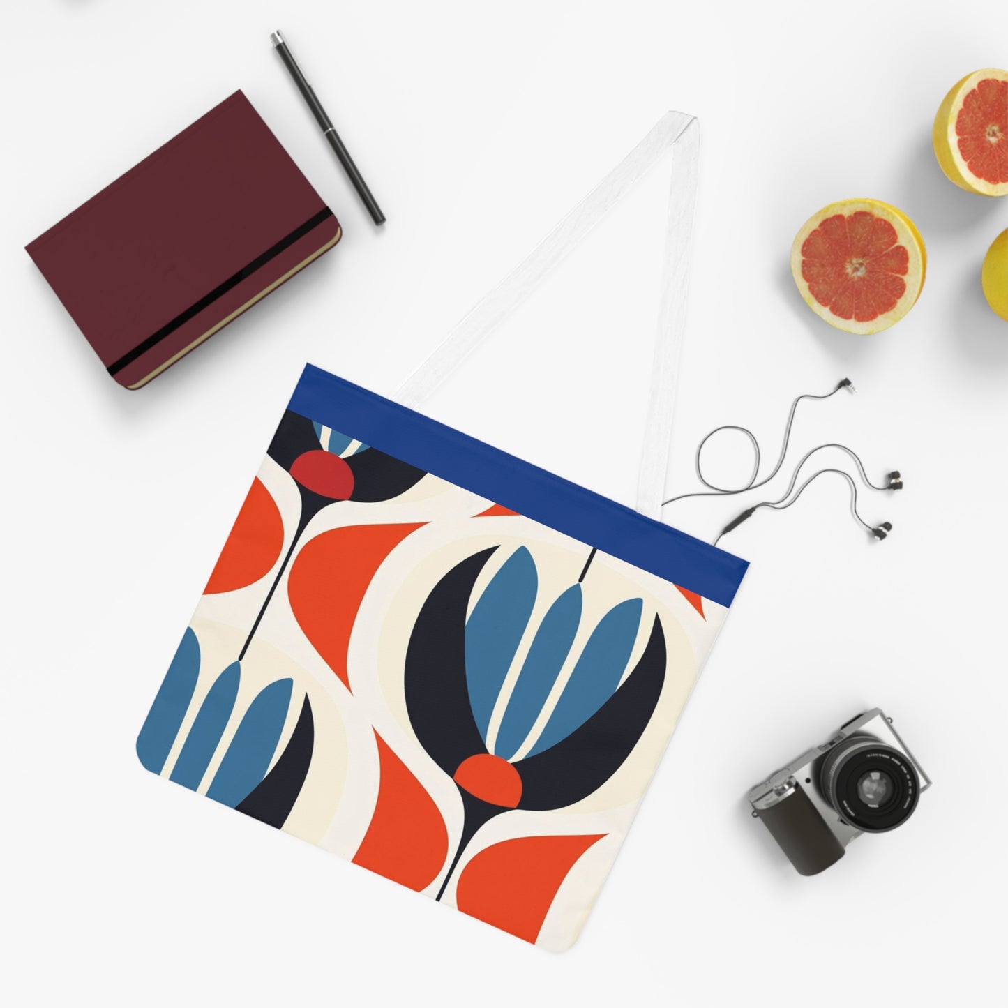 Pattern Shoulder Tote Bag (AOP)