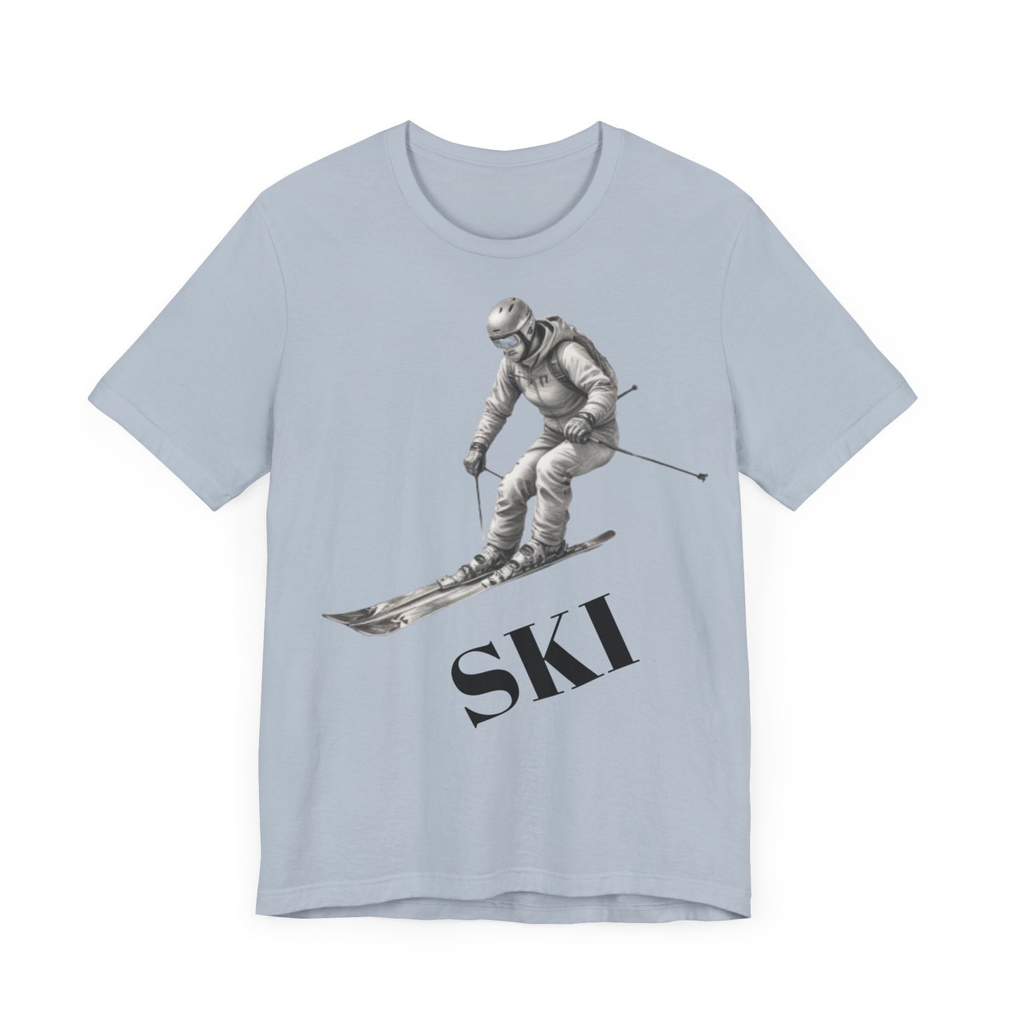Skiing Jersey Short Sleeve Tee