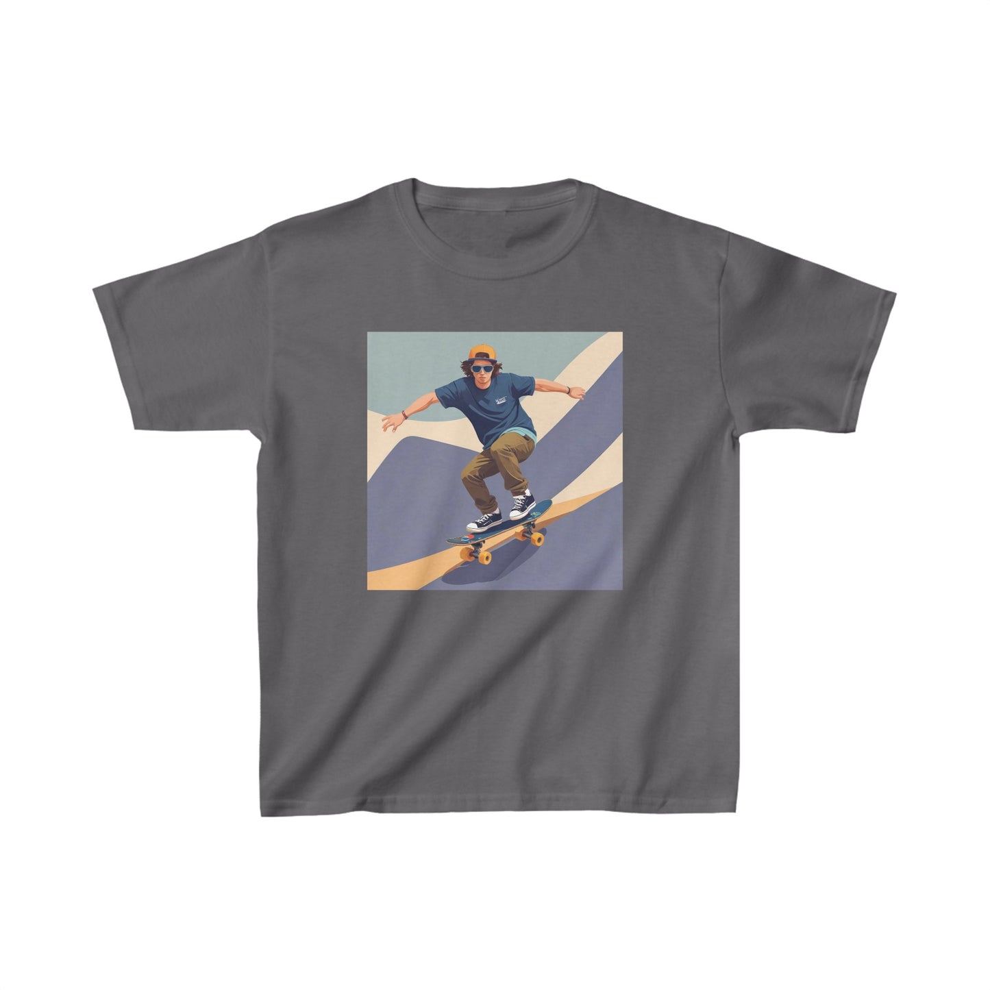 Skater Boy Kids Heavy Cotton™ Tee