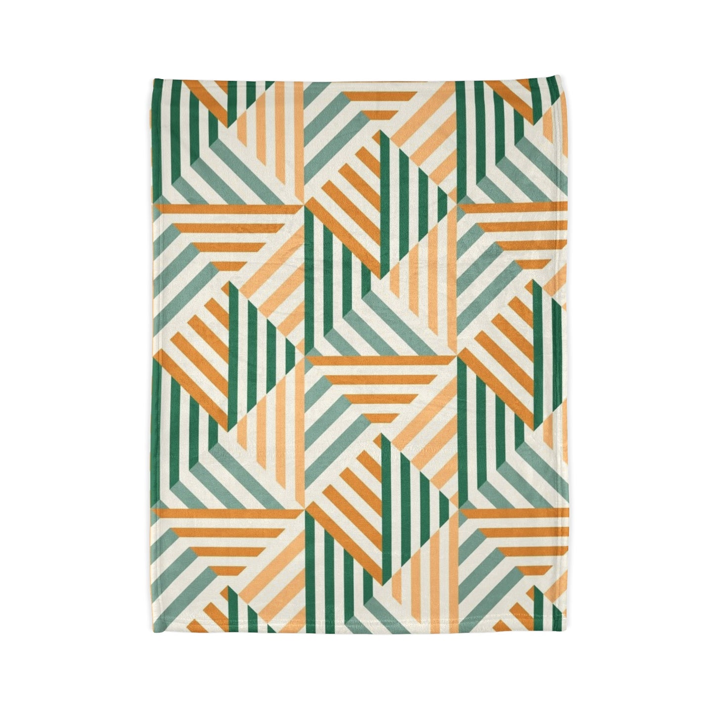 60s patterns Soft Polyester Blanket
