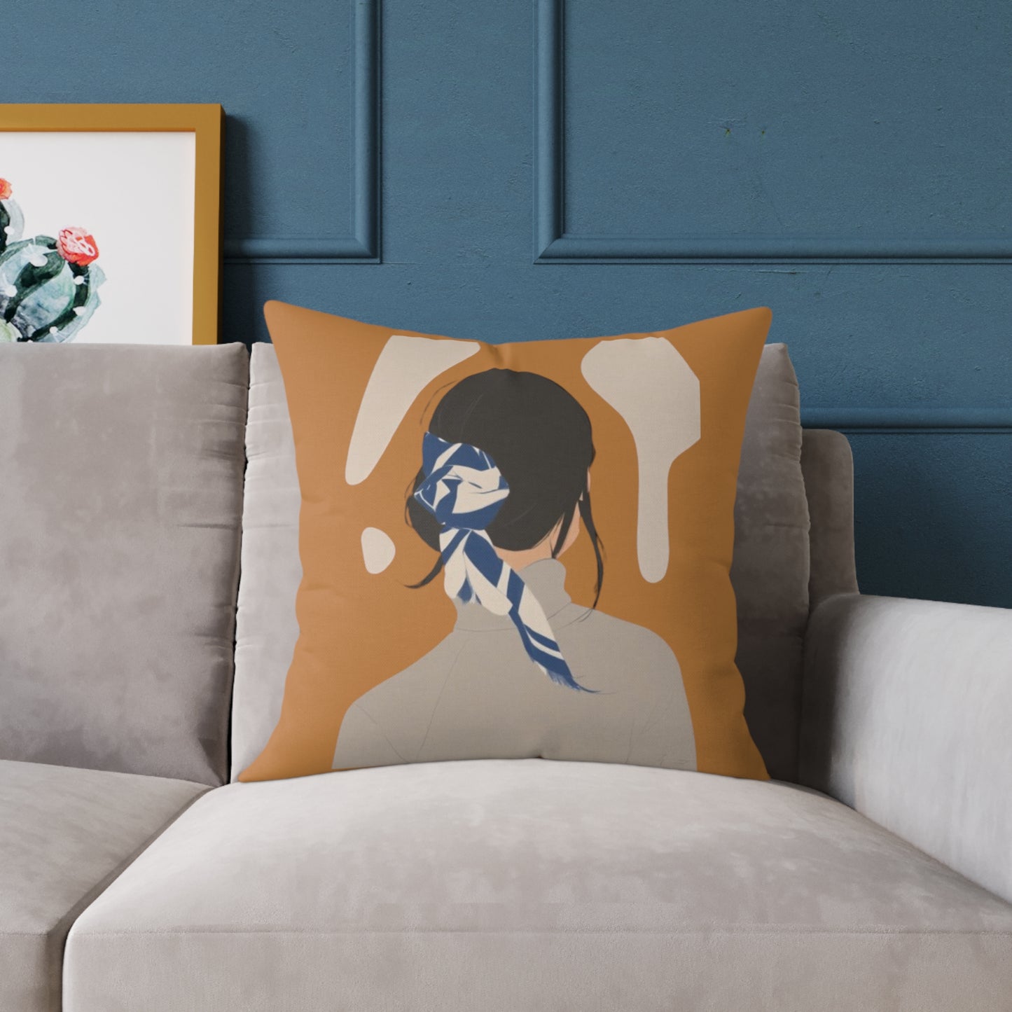 Angeline Poly Canvas Pillow