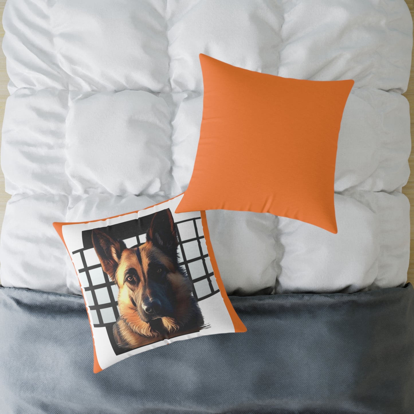 Square Poly Canvas Pillow