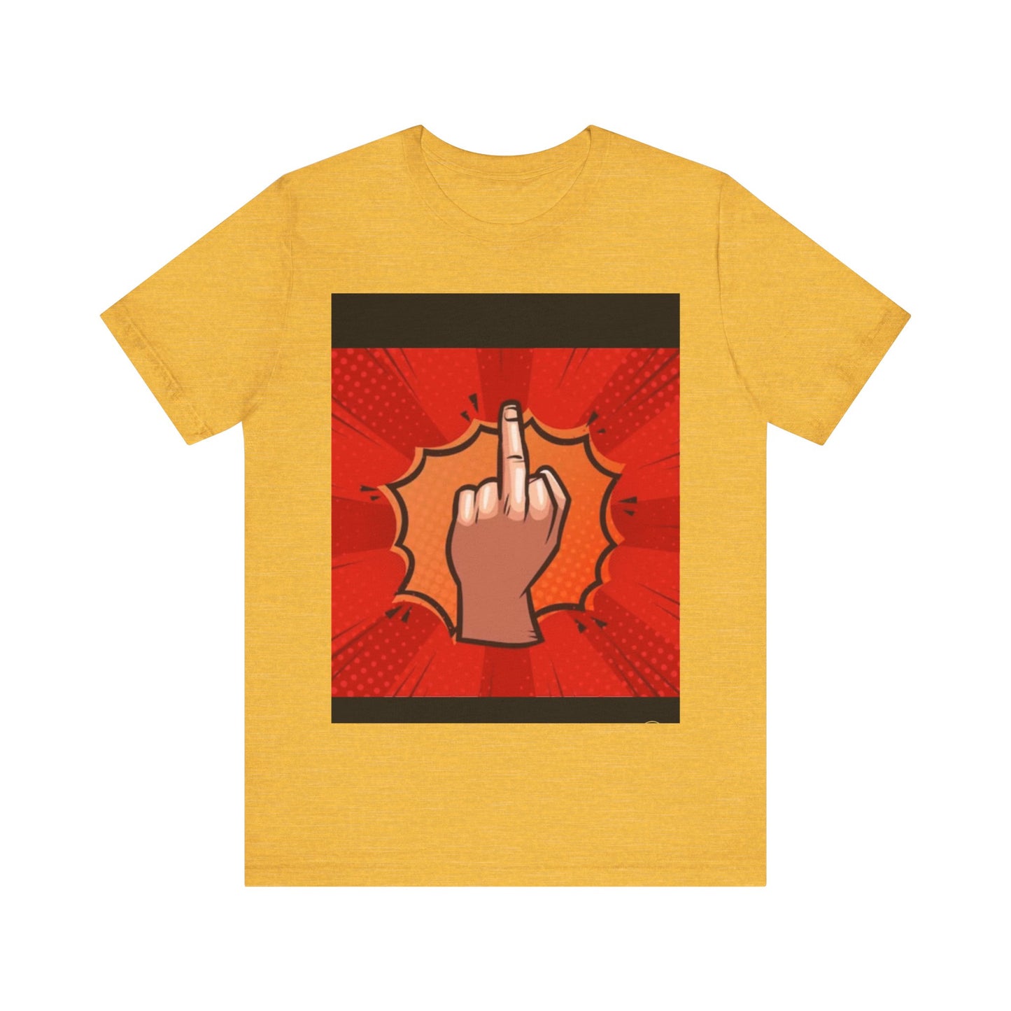 Crude Fuck You Jersey Short Sleeve Tshirt