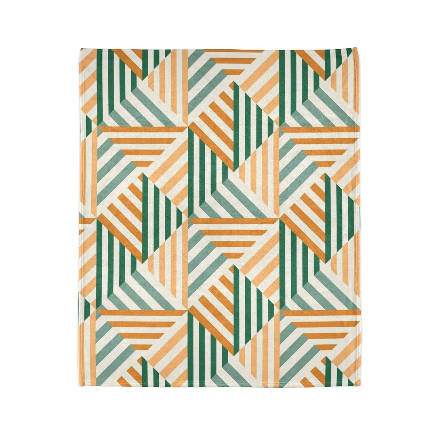 60s patterns Soft Polyester Blanket