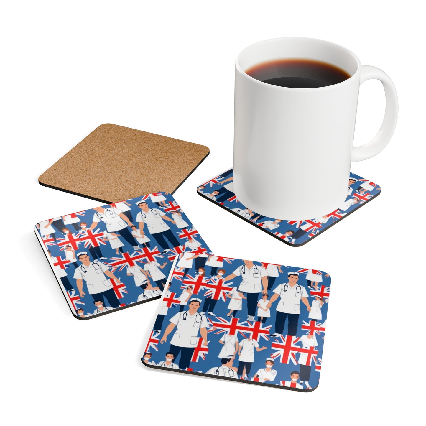 Nurse Corkwood Coaster Set
