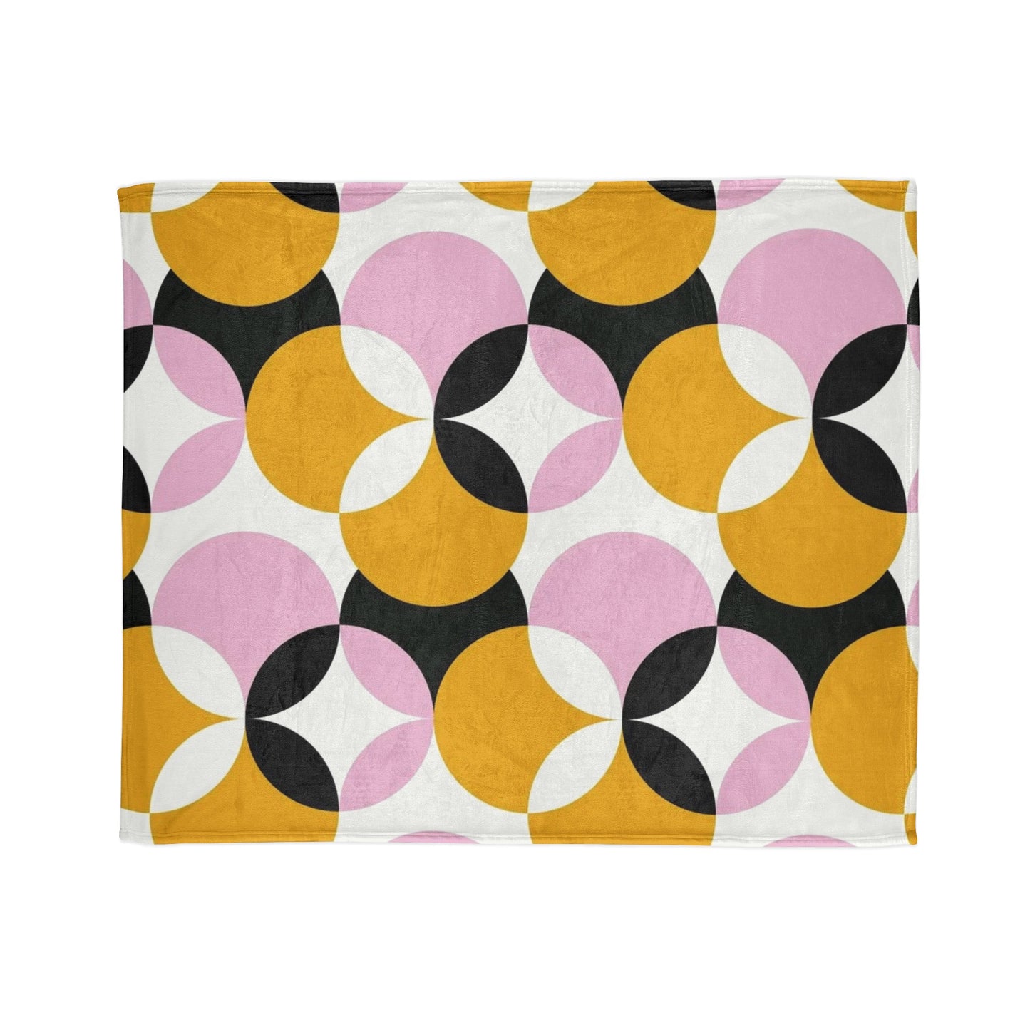 60s patterns Soft Polyester Blanket