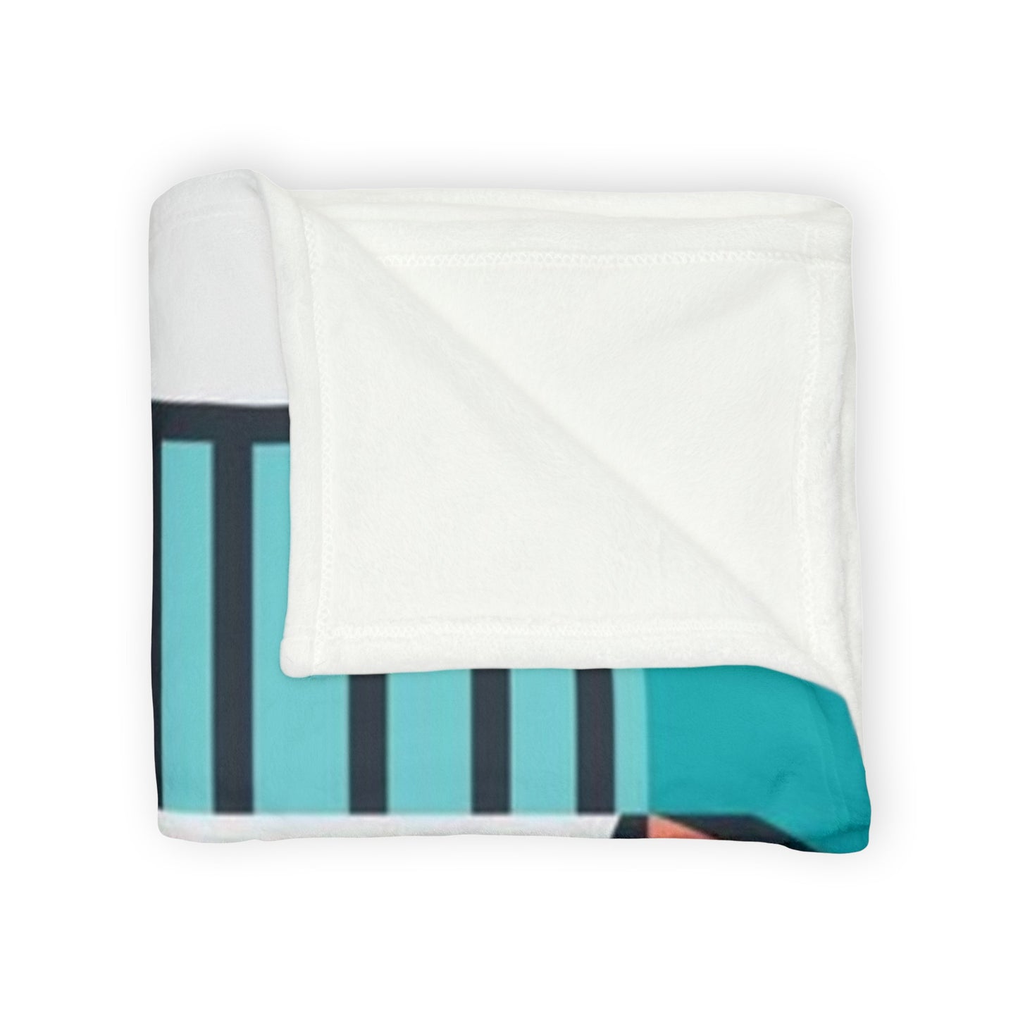 60s patterns Soft Polyester Blanket