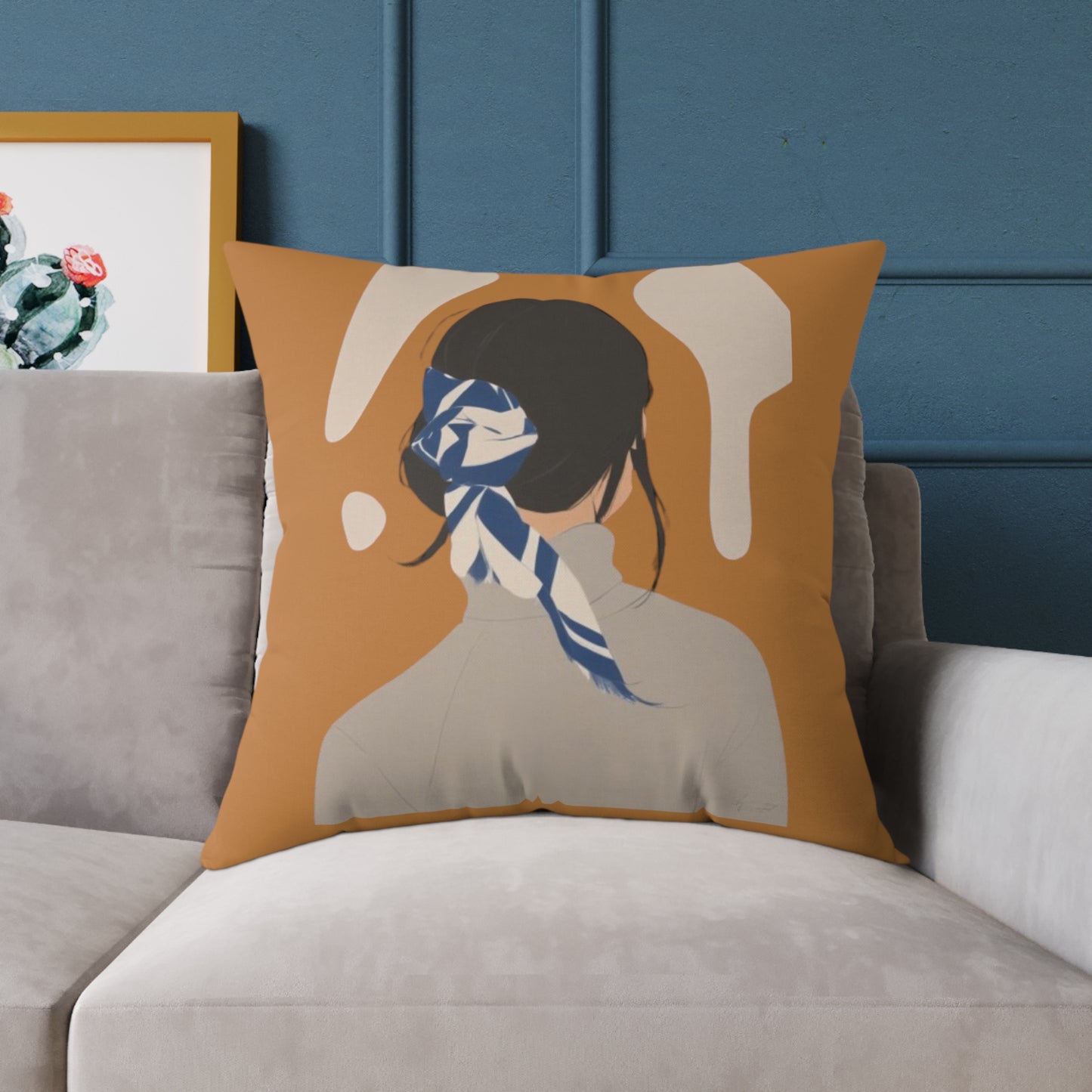 Angeline Poly Canvas Pillow