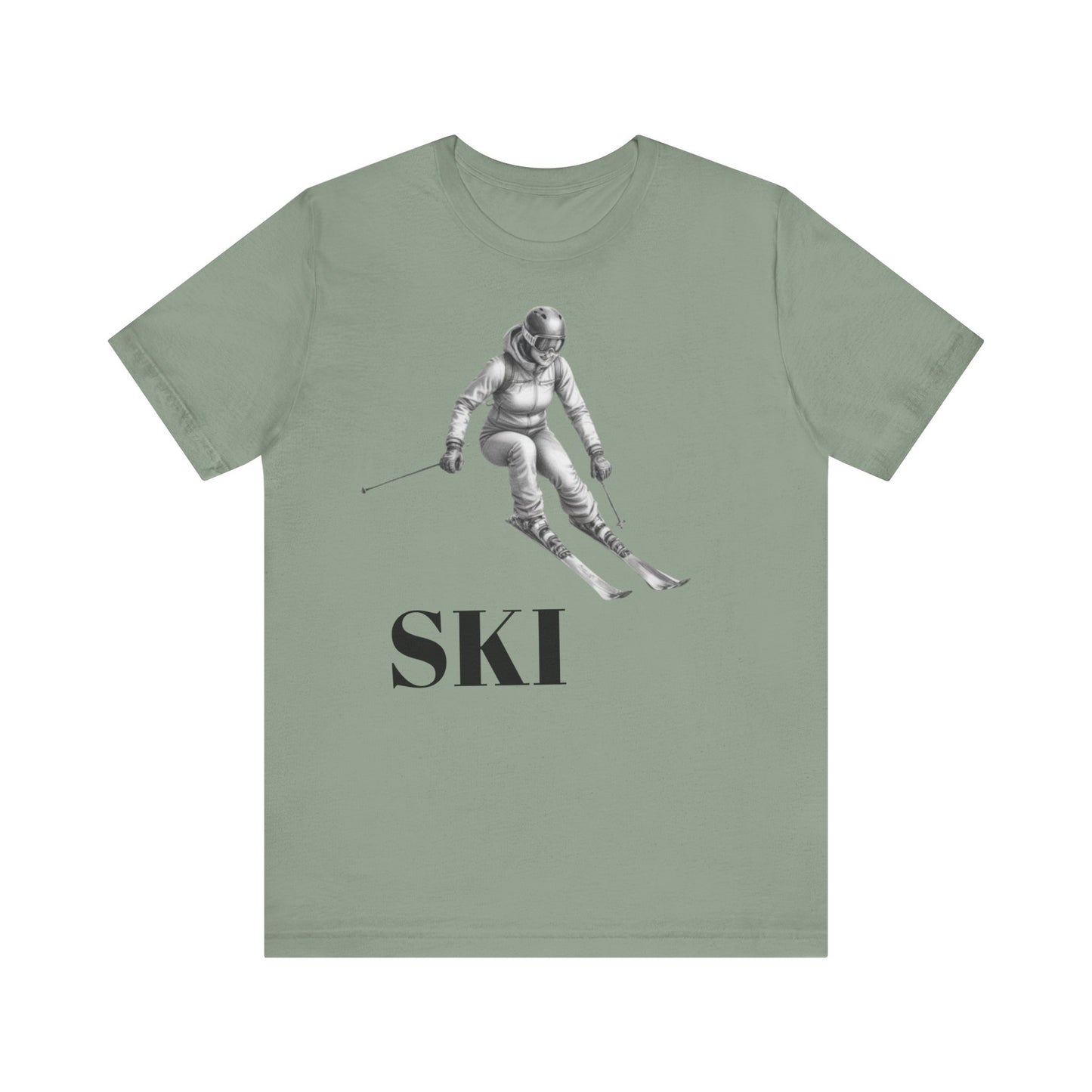 Skiing Jersey Short Sleeve Tee