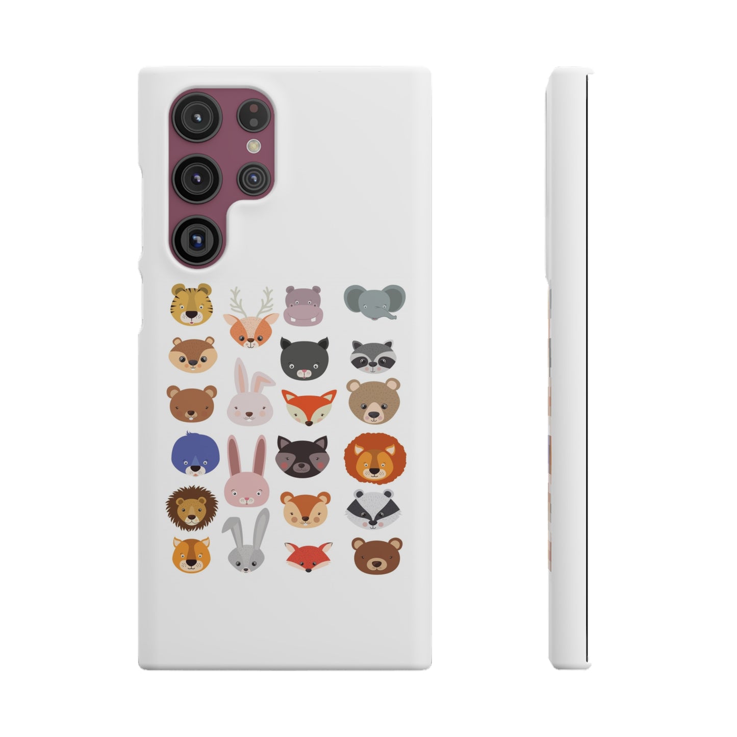 Kids Animal Snap Cases Children’s Animal Phone Cover Wildlif e Cover.