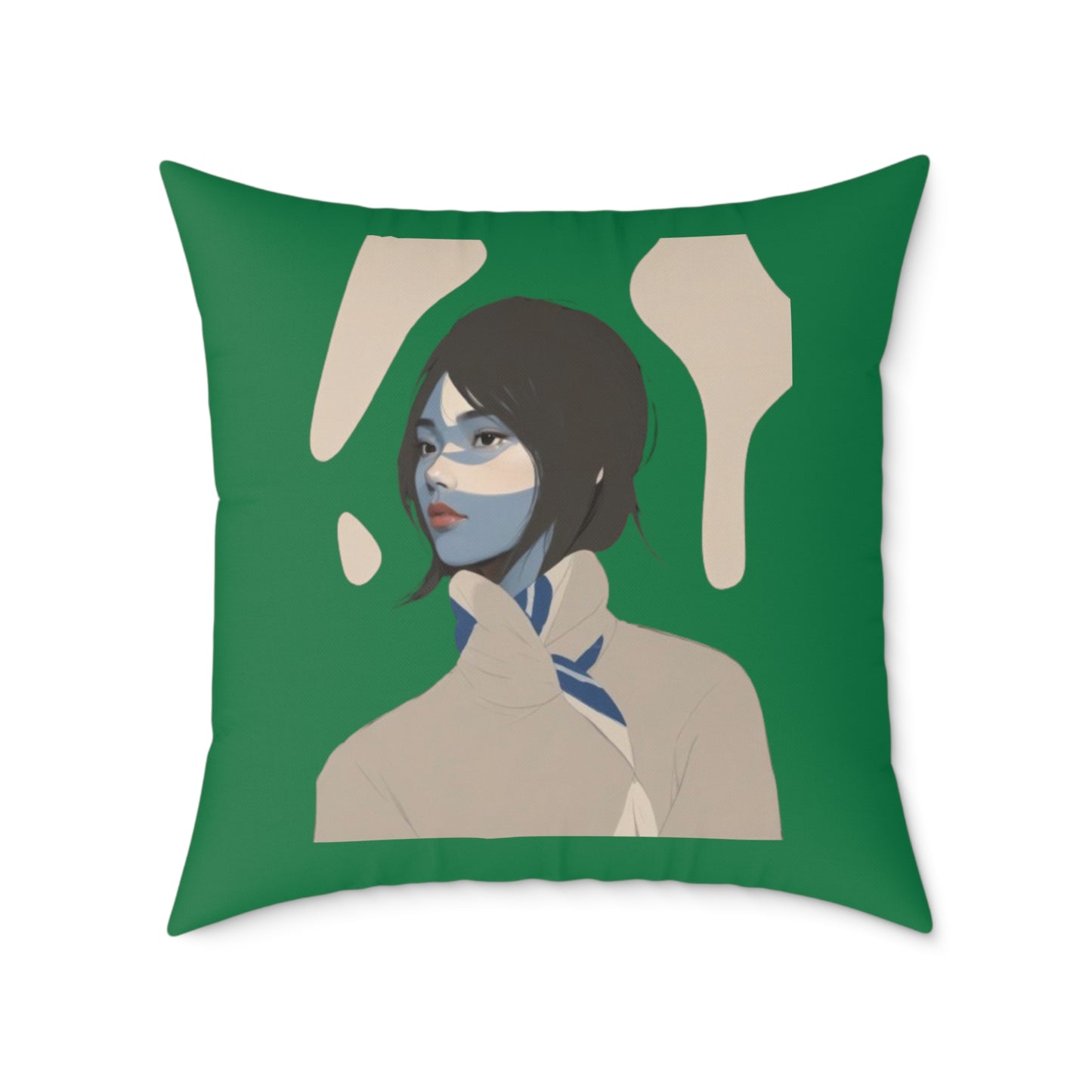 Angeline Poly Canvas Pillow