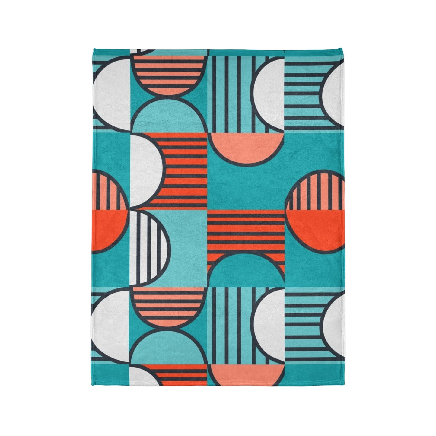 60s patterns Soft Polyester Blanket