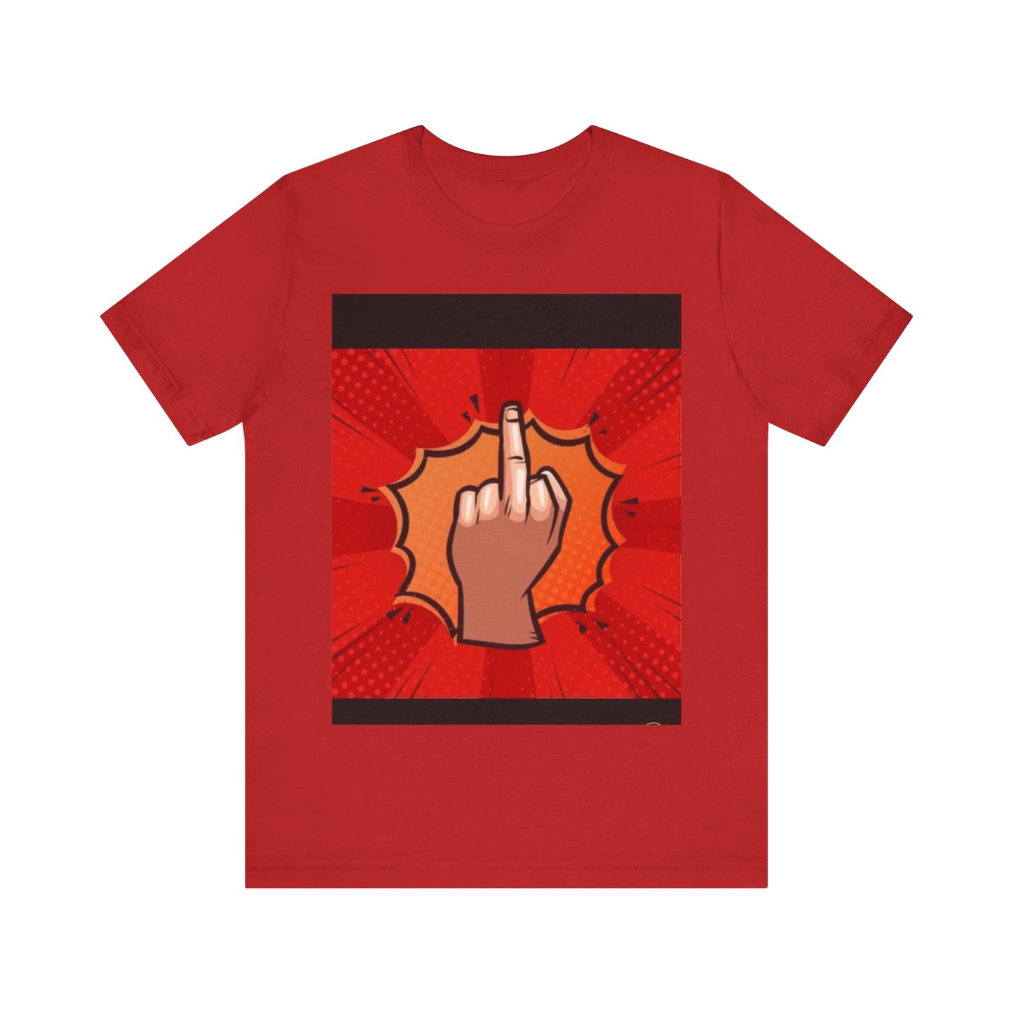 Crude Fuck You Jersey Short Sleeve Tshirt