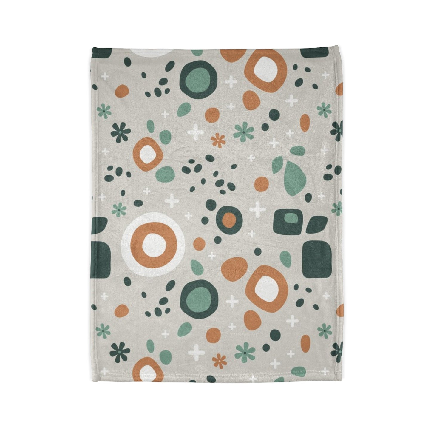 60s patterns Soft Polyester Blanket