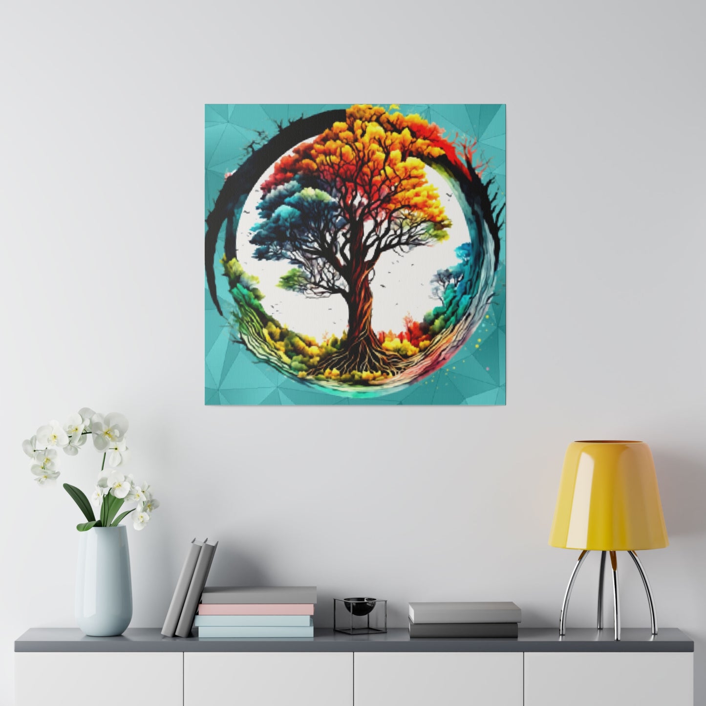 Tree of Life art canvas tree of knowledge art print gift wall