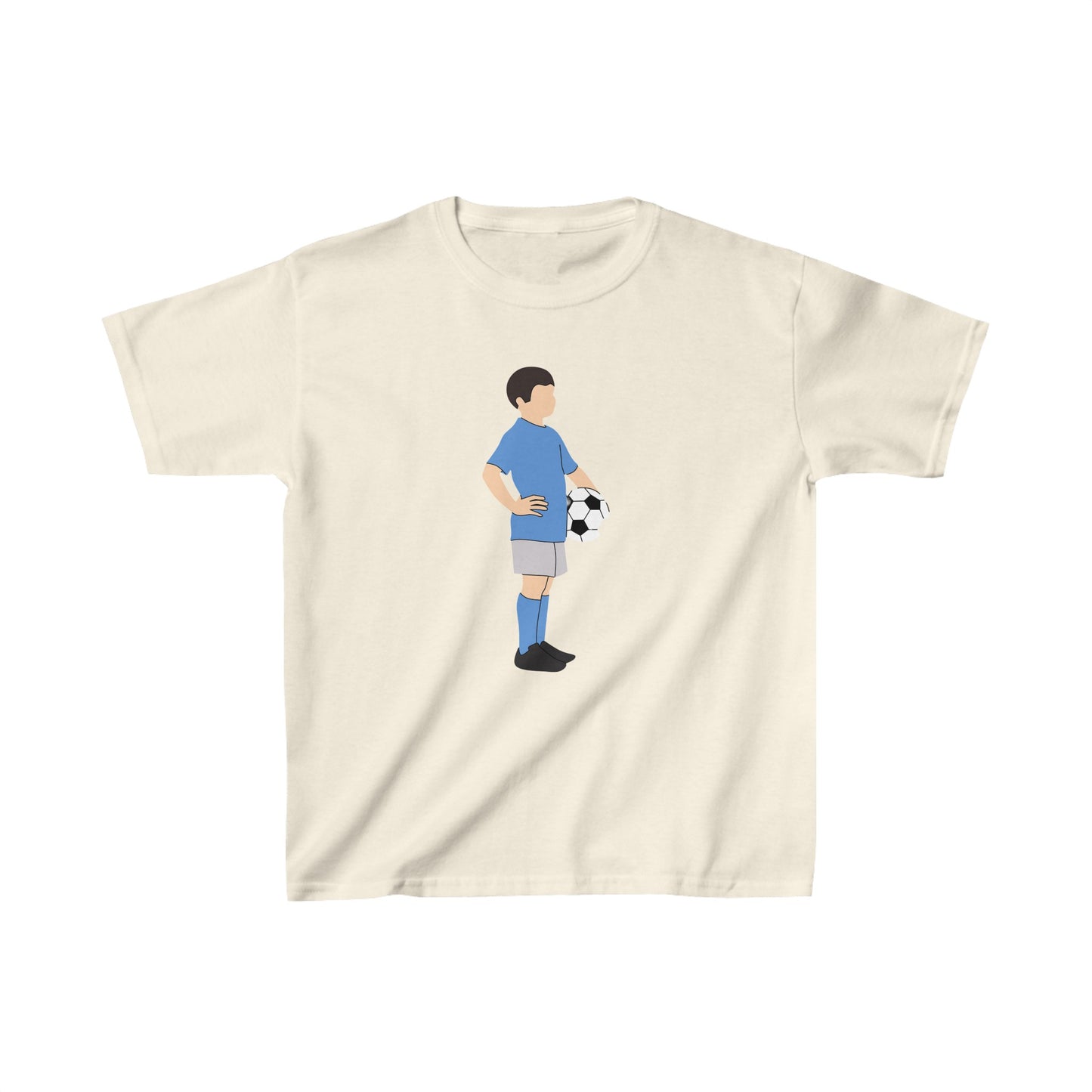 Football player team football season Kids Tee boys top kids unisex