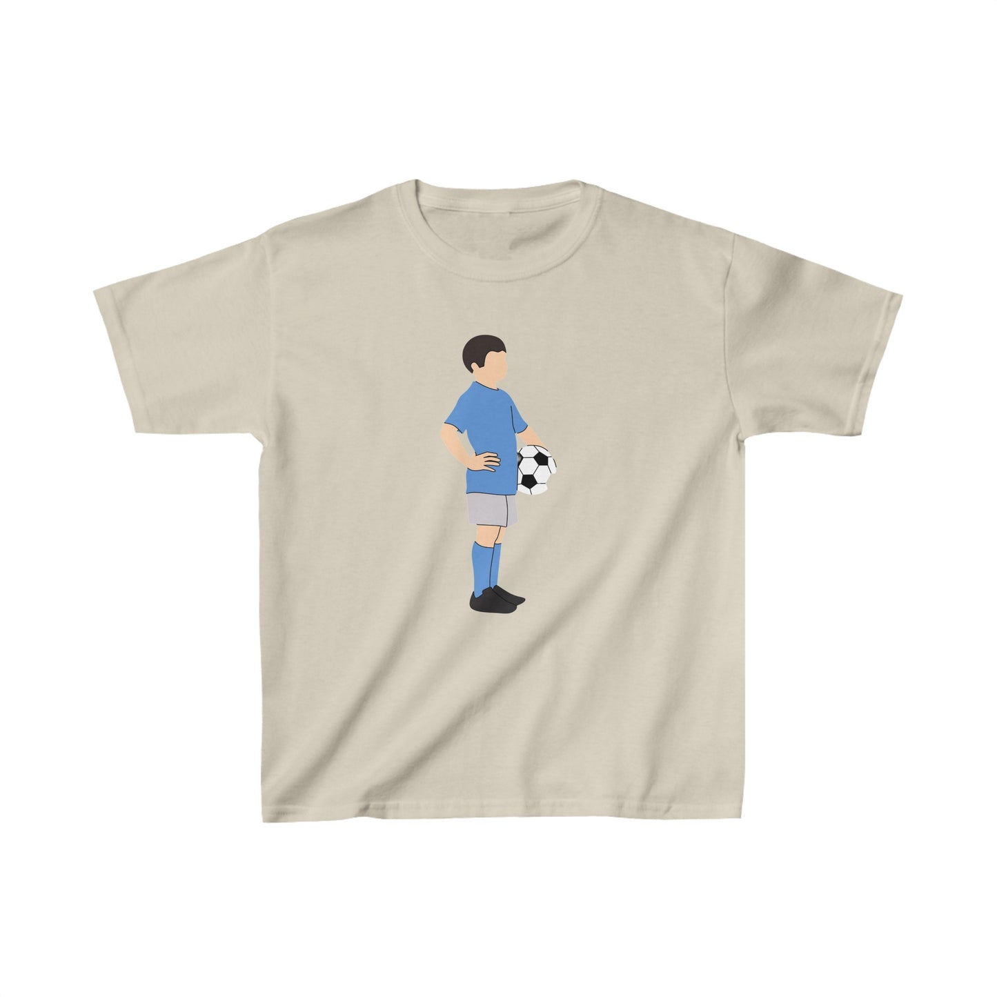 Football player team football season Kids Tee boys top kids unisex