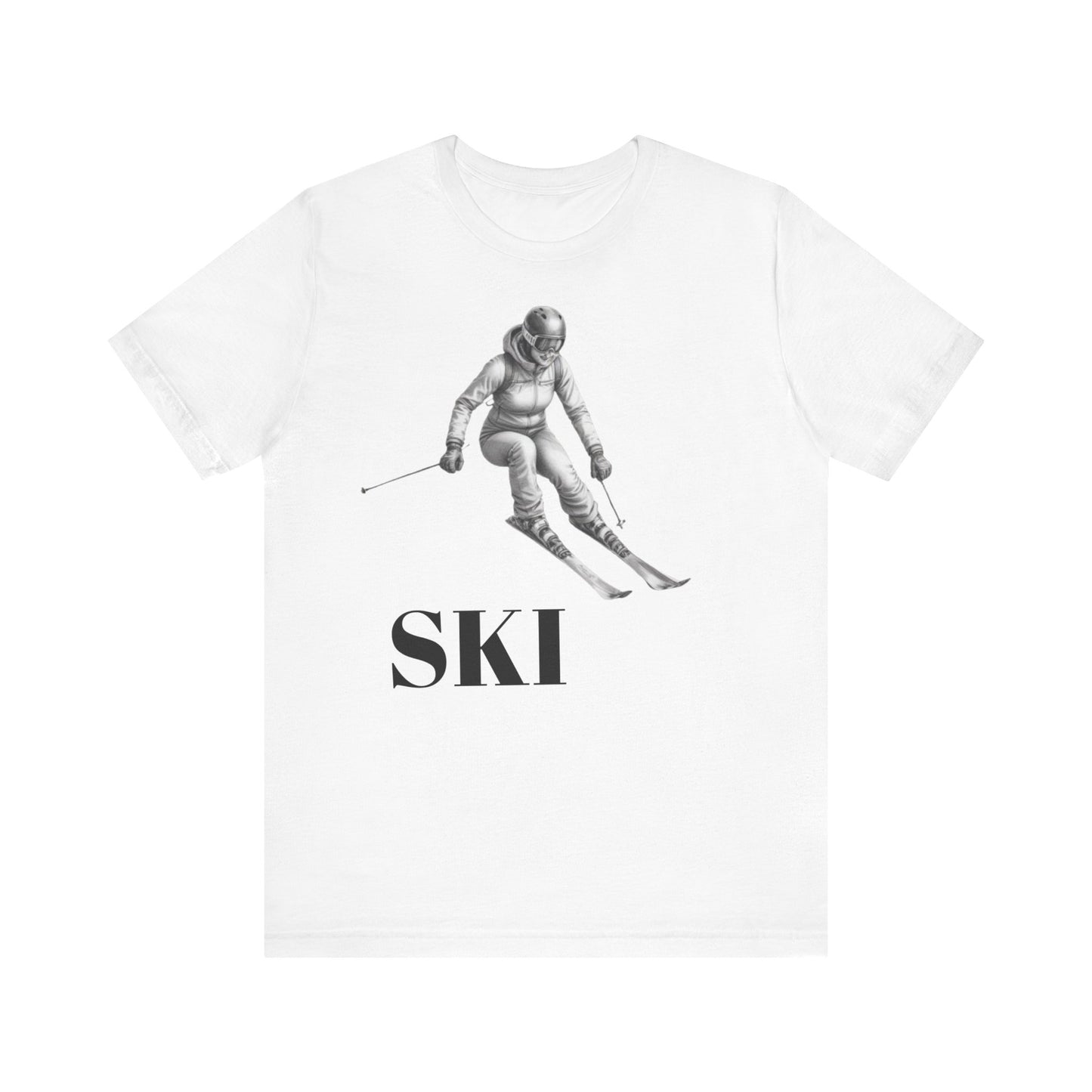 Skiing Jersey Short Sleeve Tee