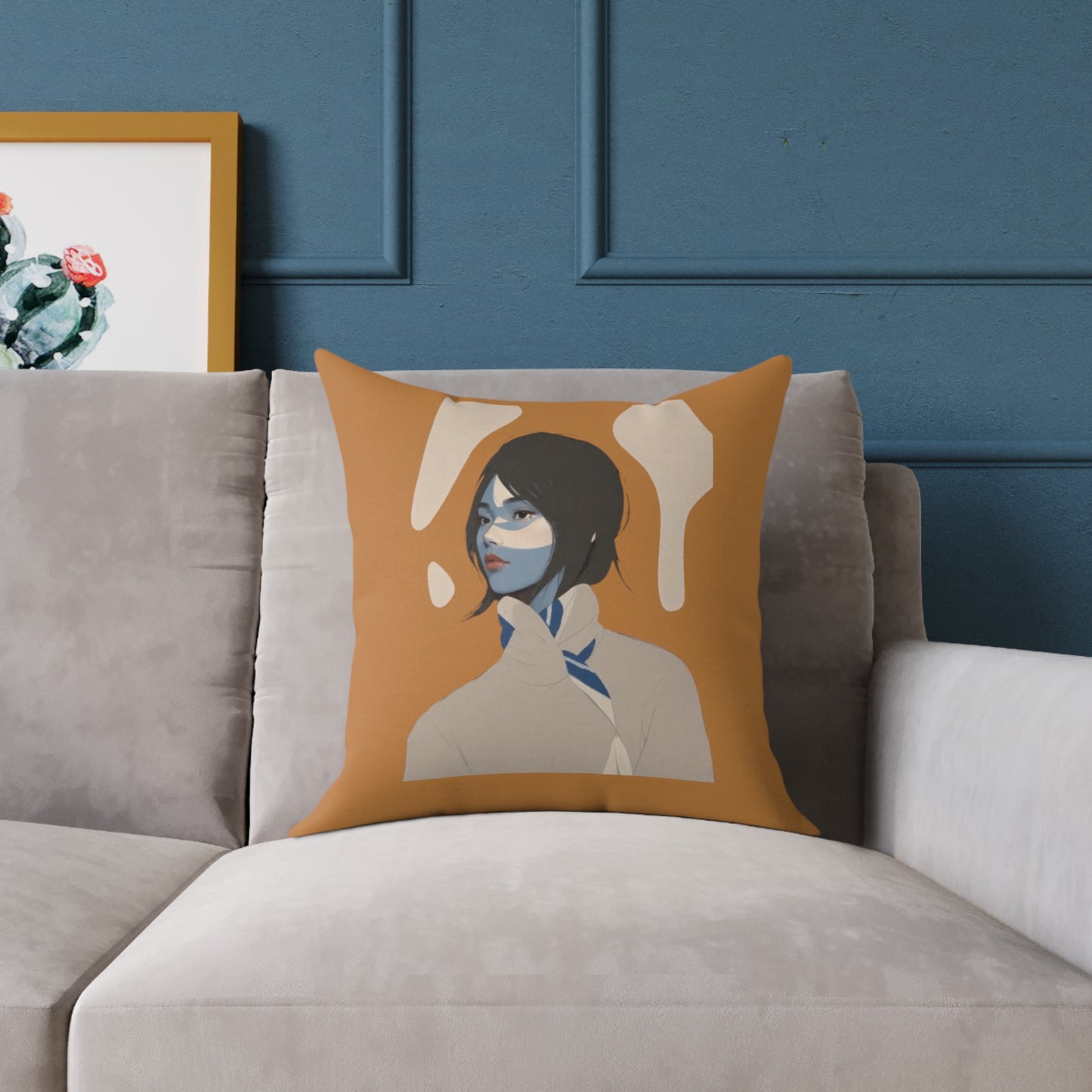 Angeline Poly Canvas Pillow
