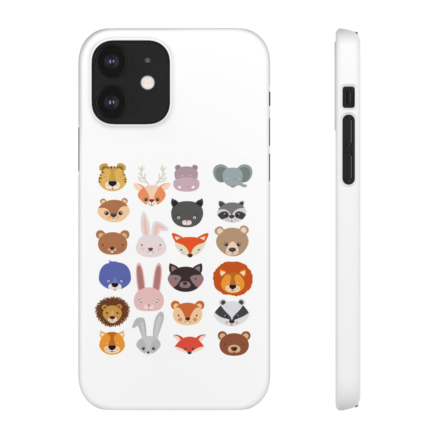 Kids Animal Snap Cases Children’s Animal Phone Cover Wildlif e Cover.