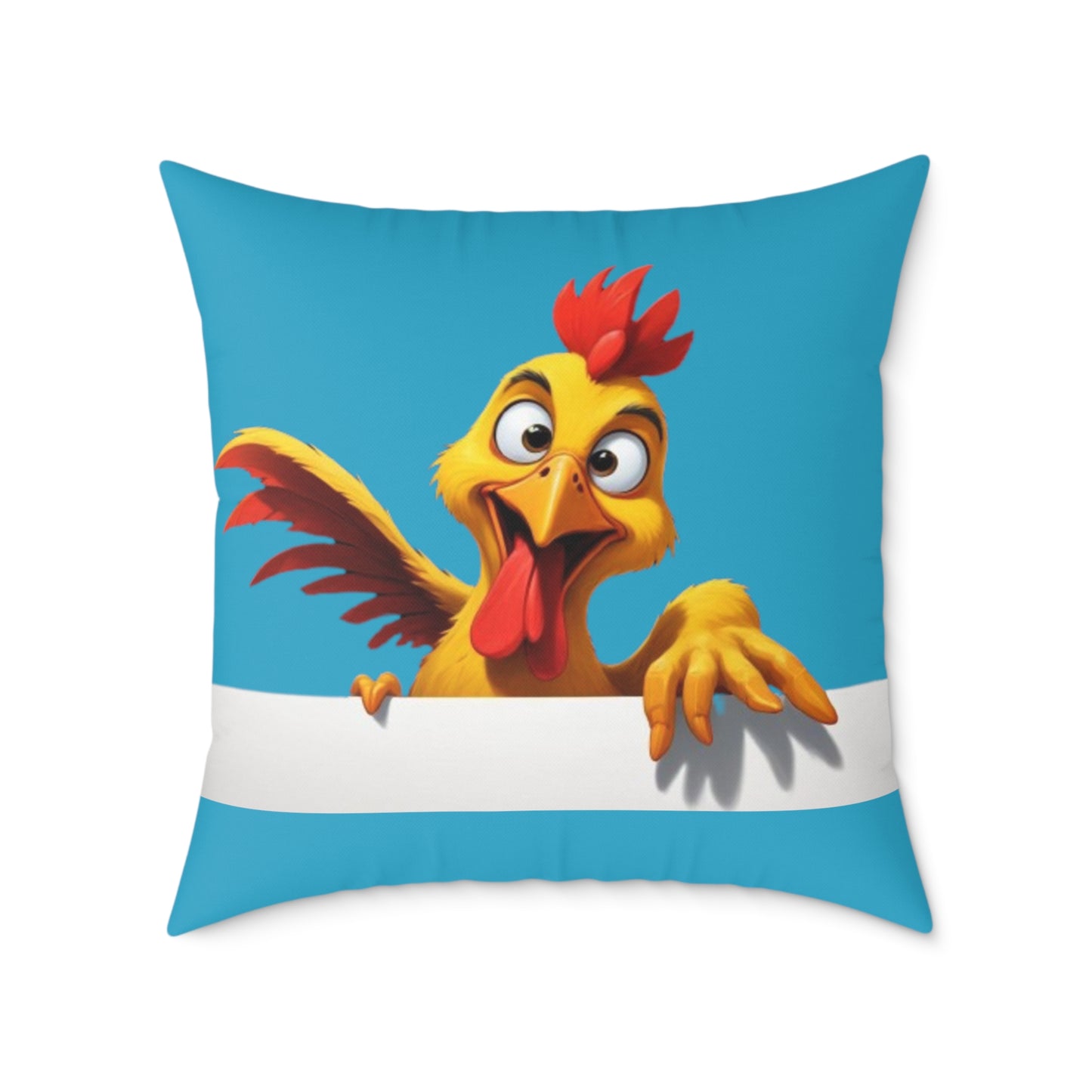 Squark Square Poly Canvas Pillow