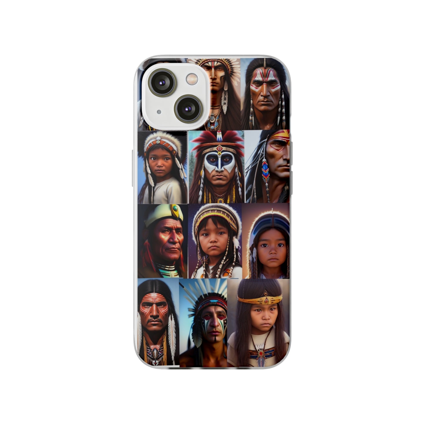 Indian Native Chief Flexi Cases men’s gift Mother’s Day fathers gift