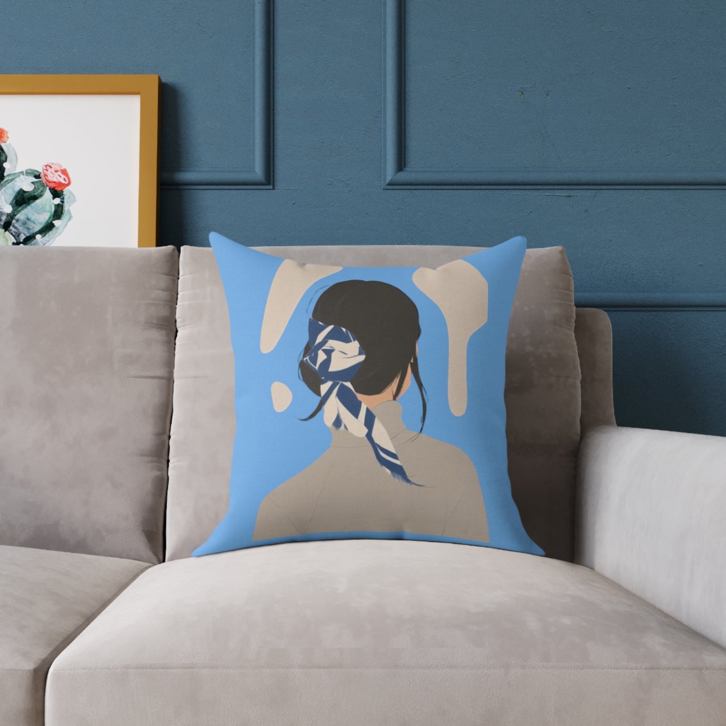 Angeline Poly Canvas Pillow