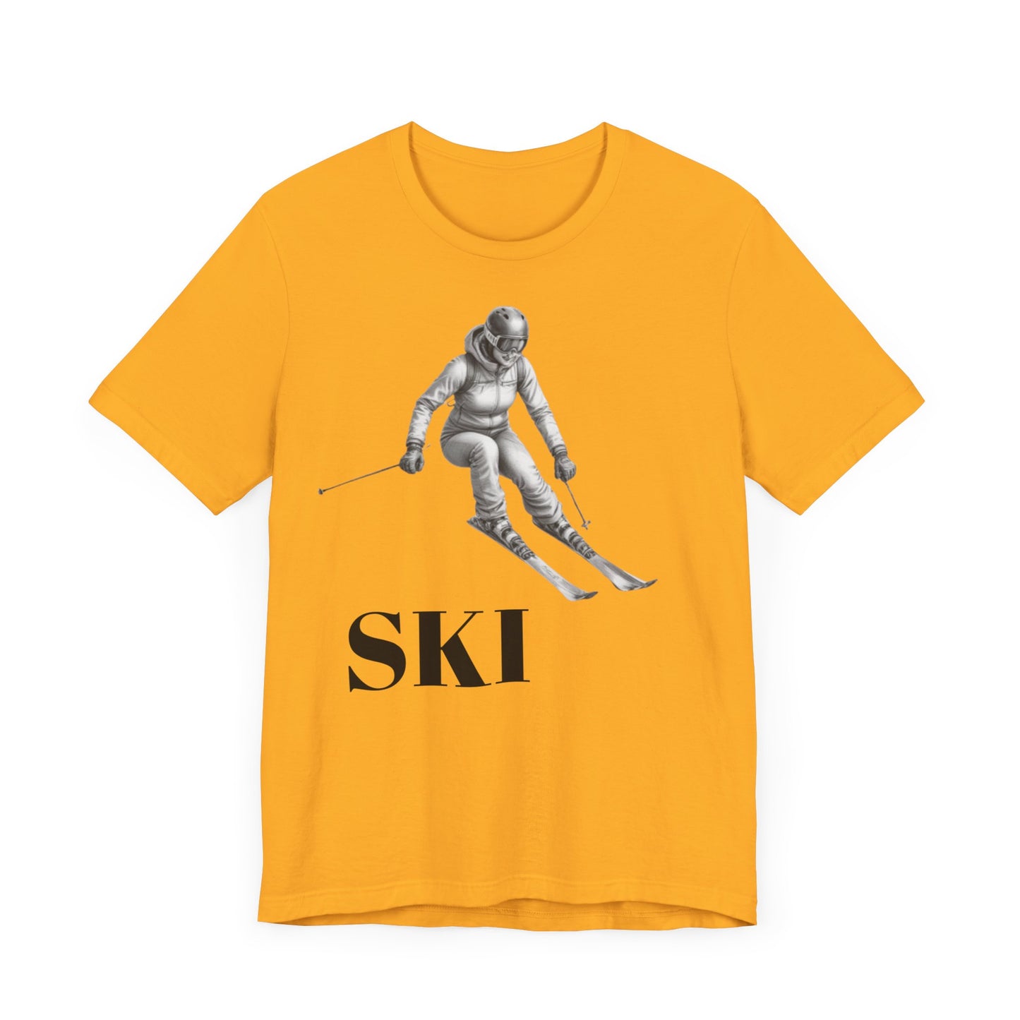 Skiing Jersey Short Sleeve Tee