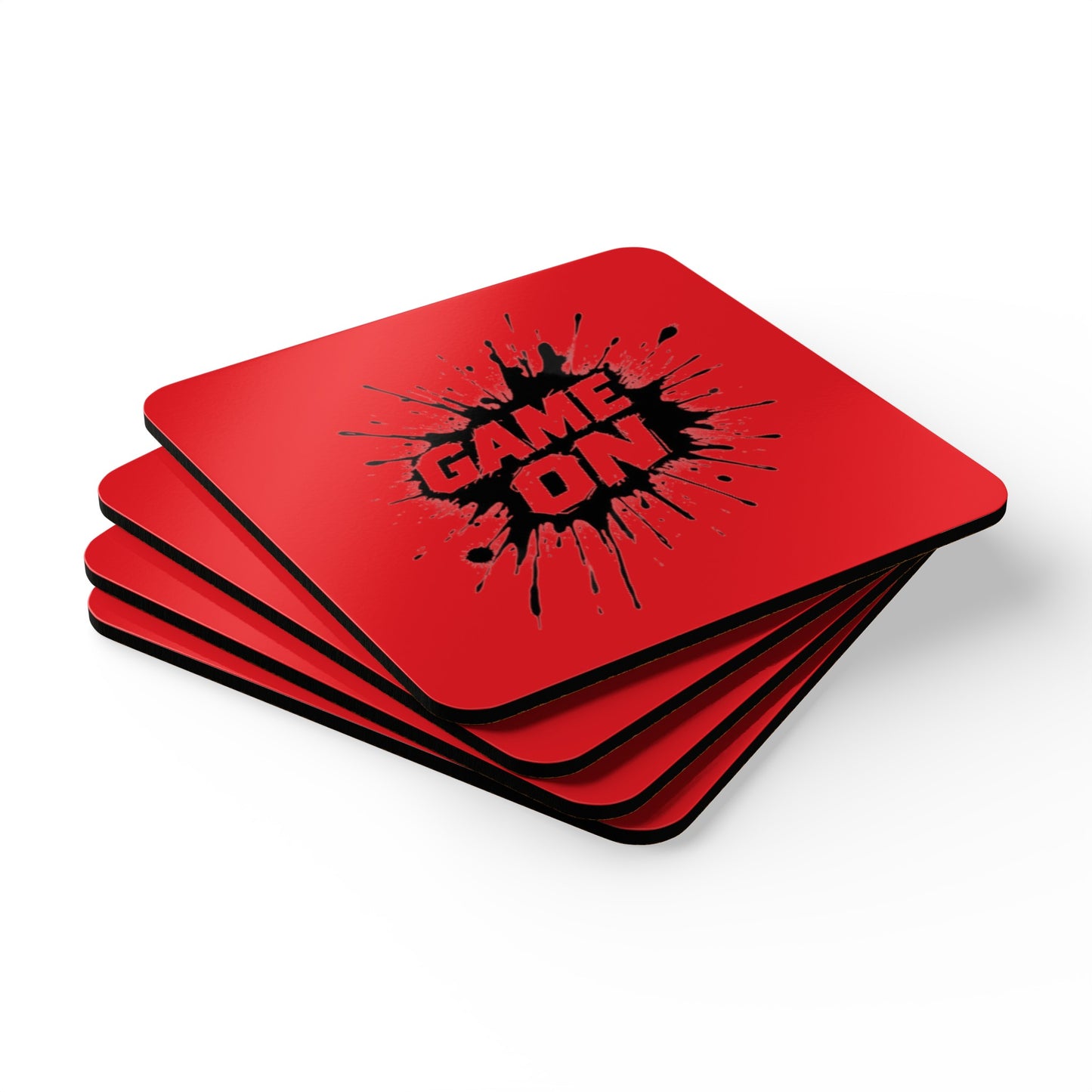 Gaming Corkwood Coaster Set