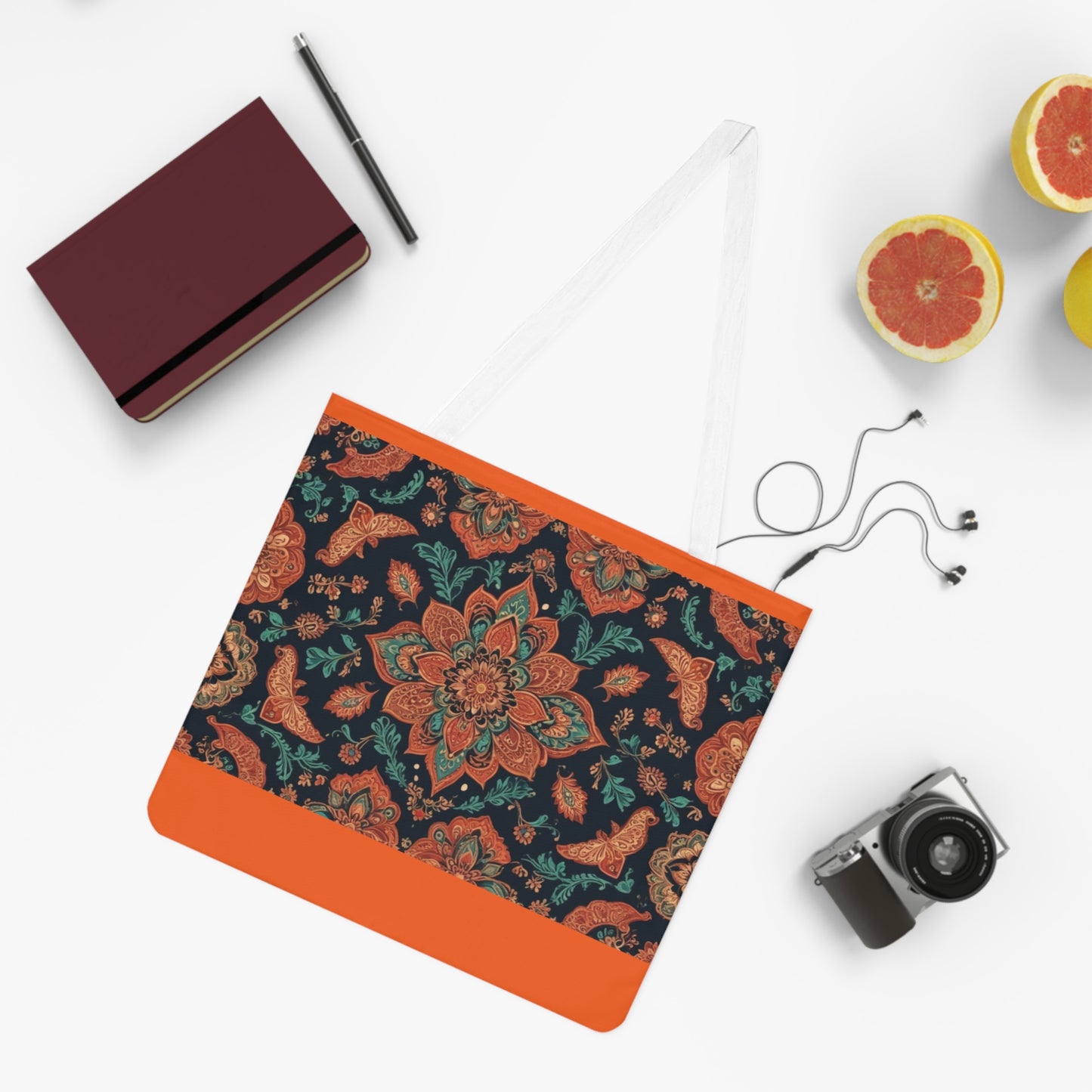 South American Pattern Shoulder Tote Bag (AOP)